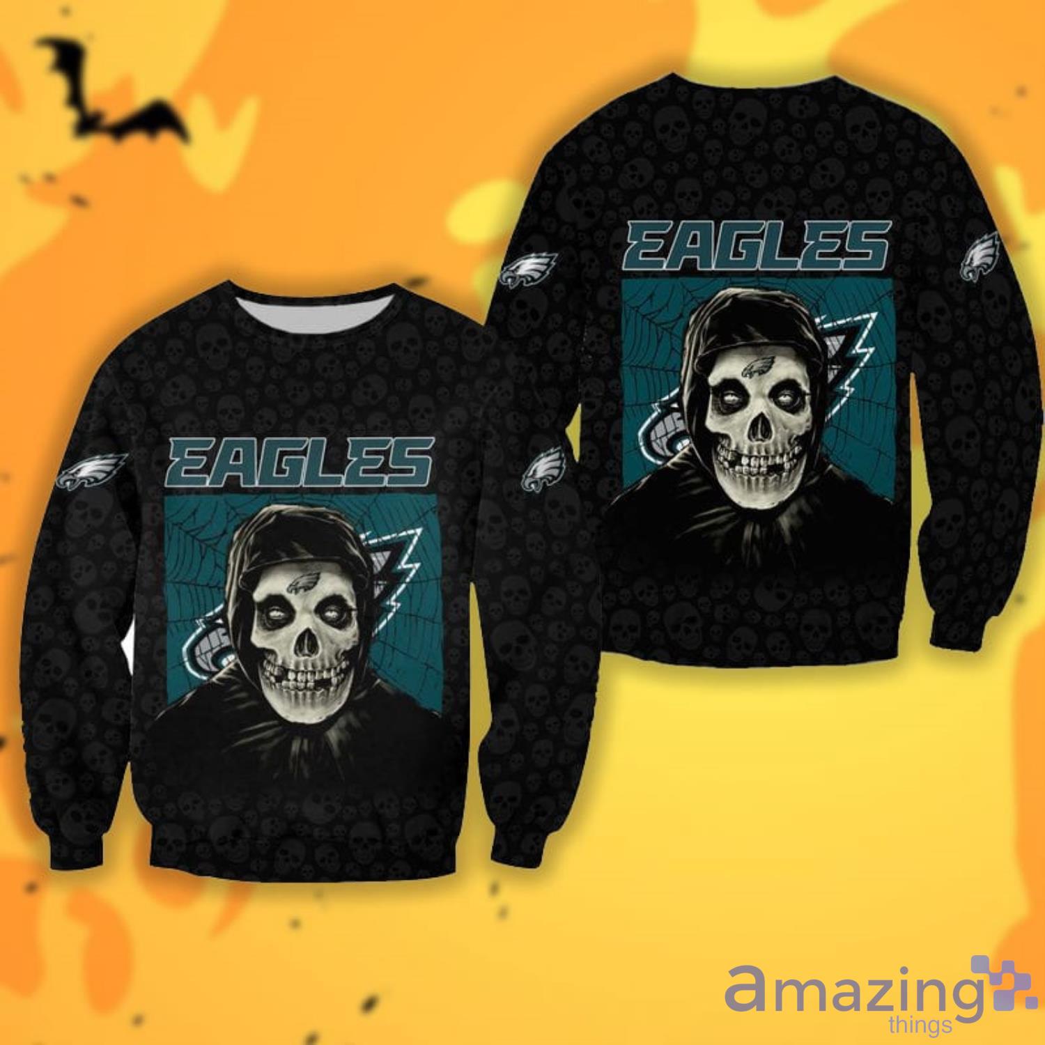 Philadelphia Eagles T shirt 3D Halloween Horror For Men And Women -  Freedomdesign