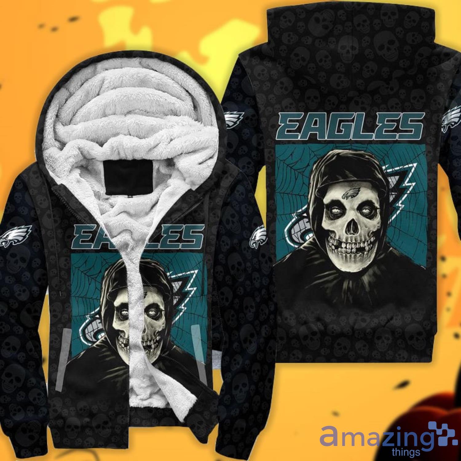 Philadelphia Eagles T shirt 3D Halloween Horror For Men And Women -  Freedomdesign