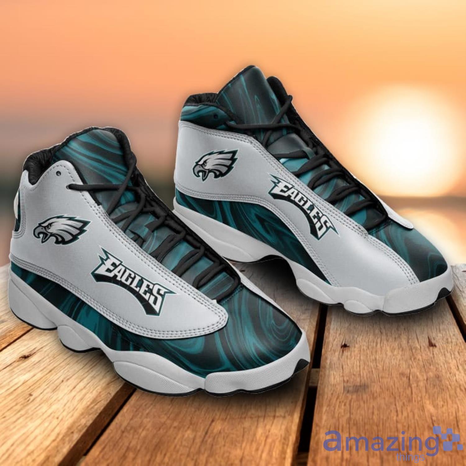 Philadelphia Eagles Gradient Pattern Style Sneaker Air Jordan 11 Shoes