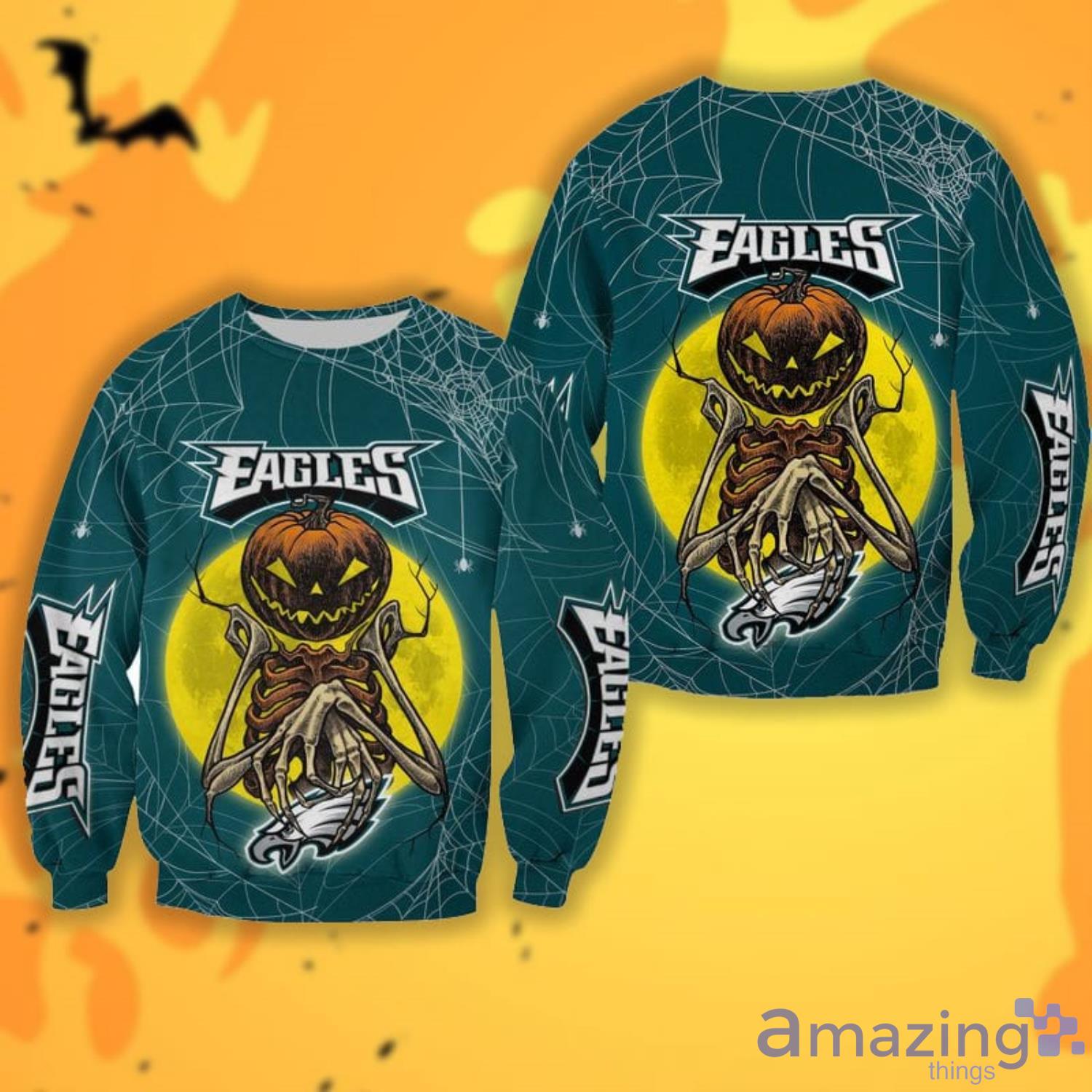 Halloween Philadelphia Eagles Shirt - High-Quality Printed Brand