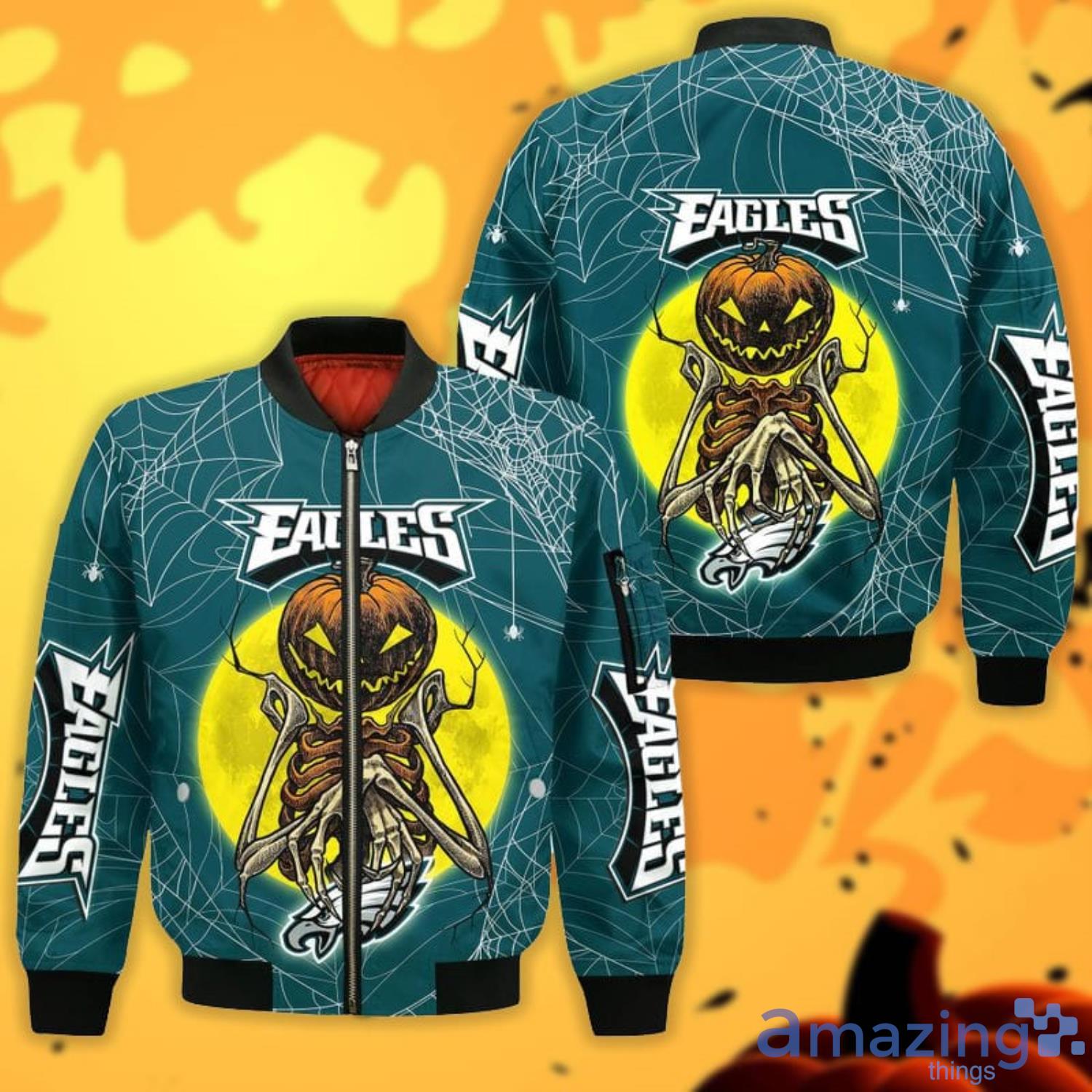 Halloween Philadelphia Eagles Shirt - High-Quality Printed Brand