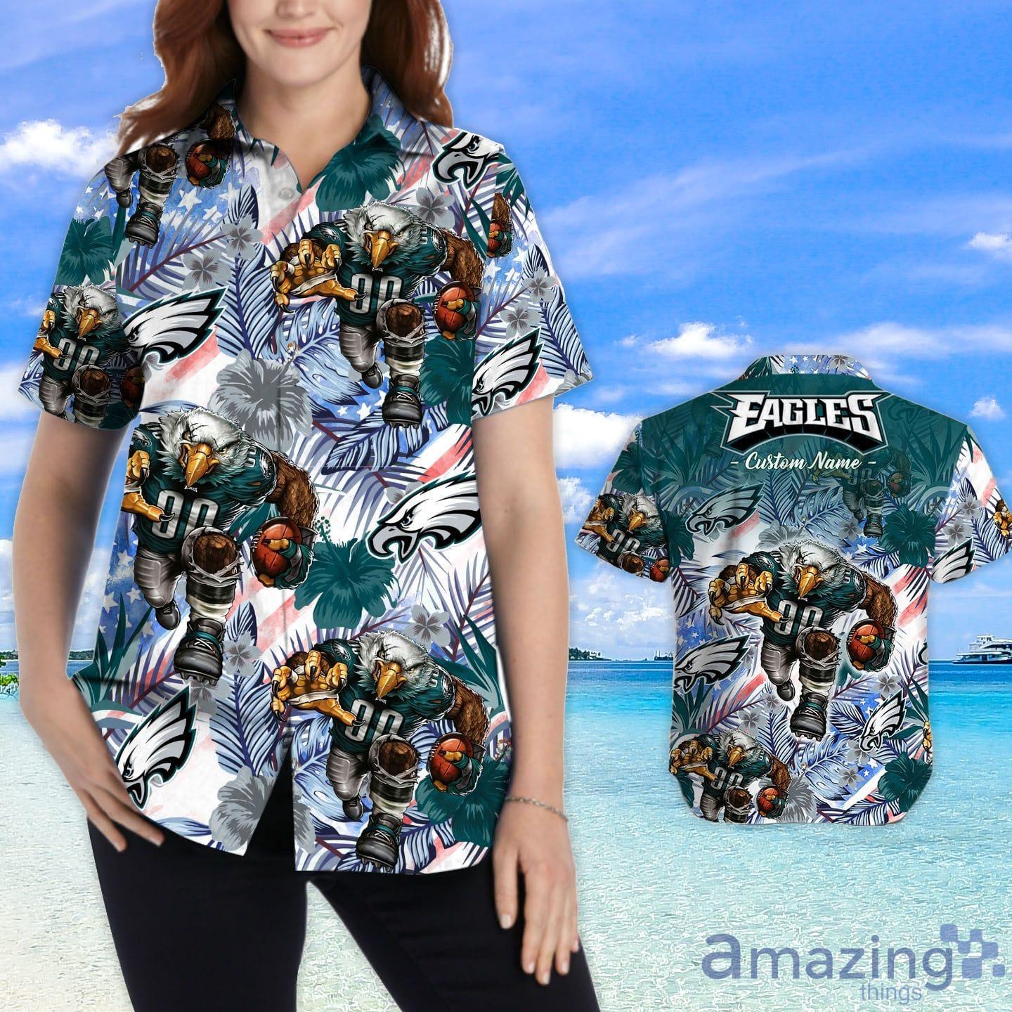 Philadelphia Eagles Hawaiian Shirt - Trendy Aloha