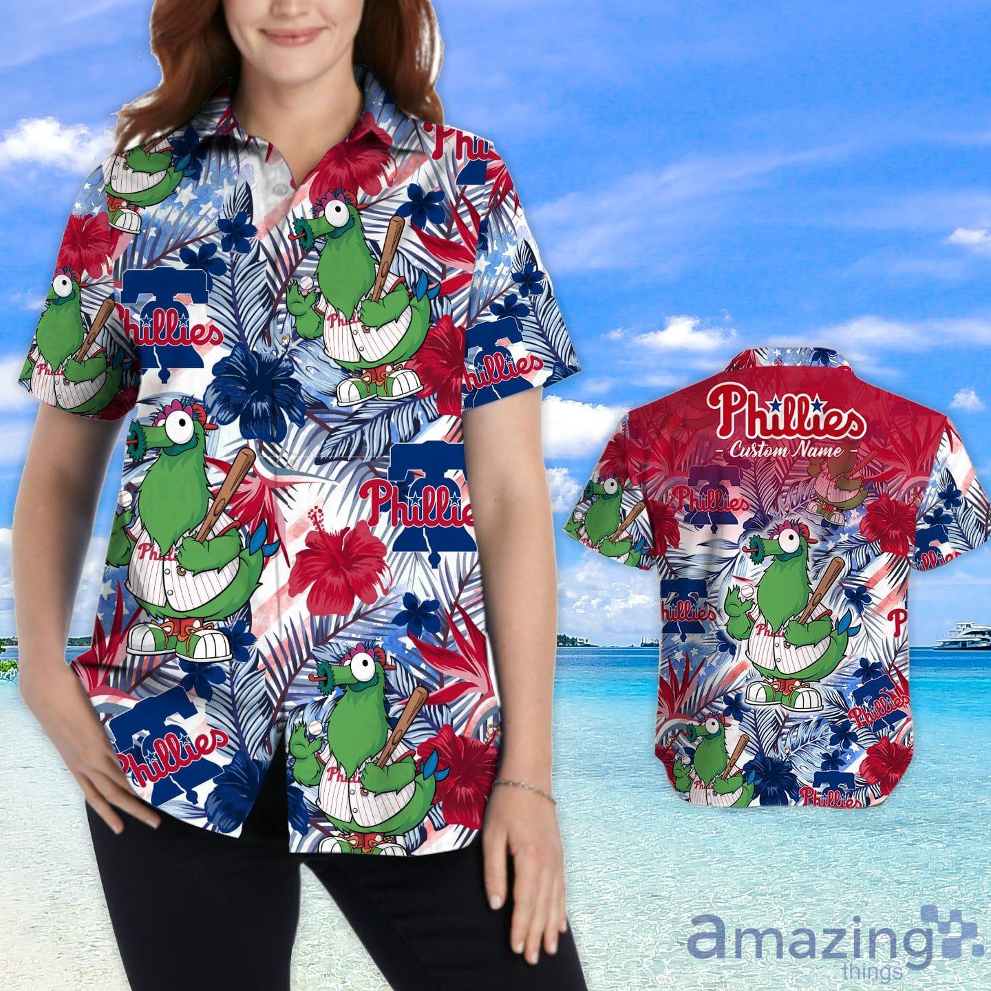 Philadelphia Phillies MLB Personalized Aloha Hawaiian Shirt For Men Women -  T-shirts Low Price