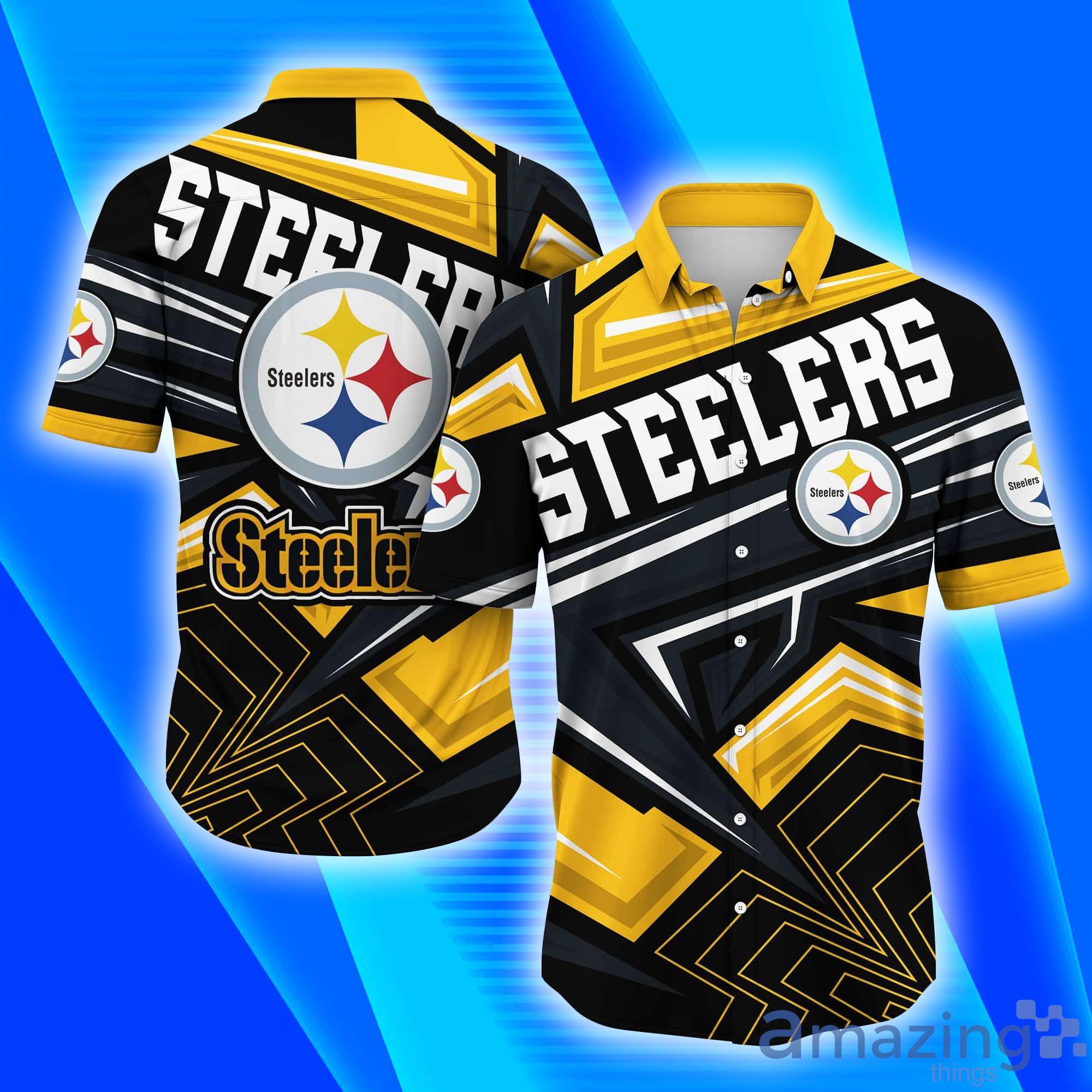 Pittsburgh Steelers NFL Full Print Short Sleeves Hawaiian Shirt Product Photo 1