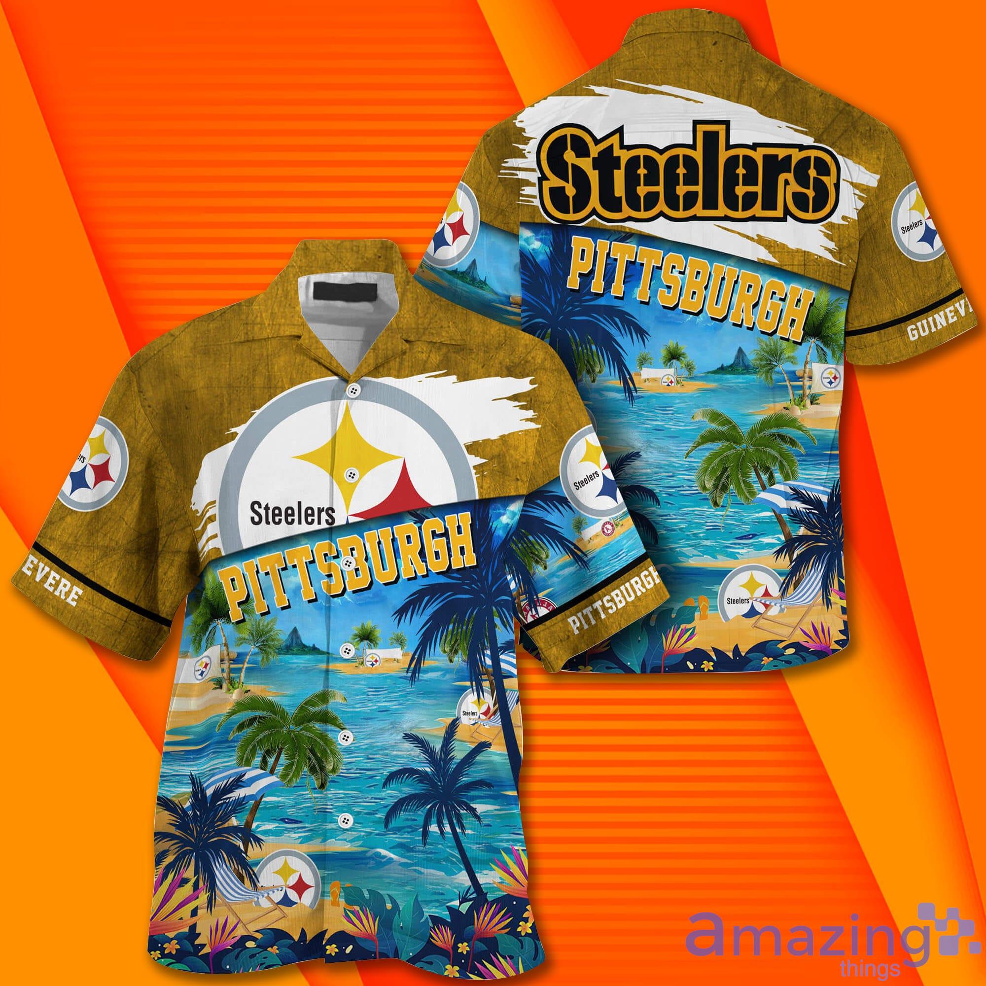 Pittsburgh Steelers NFL Trending Personalized Short Sleeves Hawaiian Shirt Product Photo 1