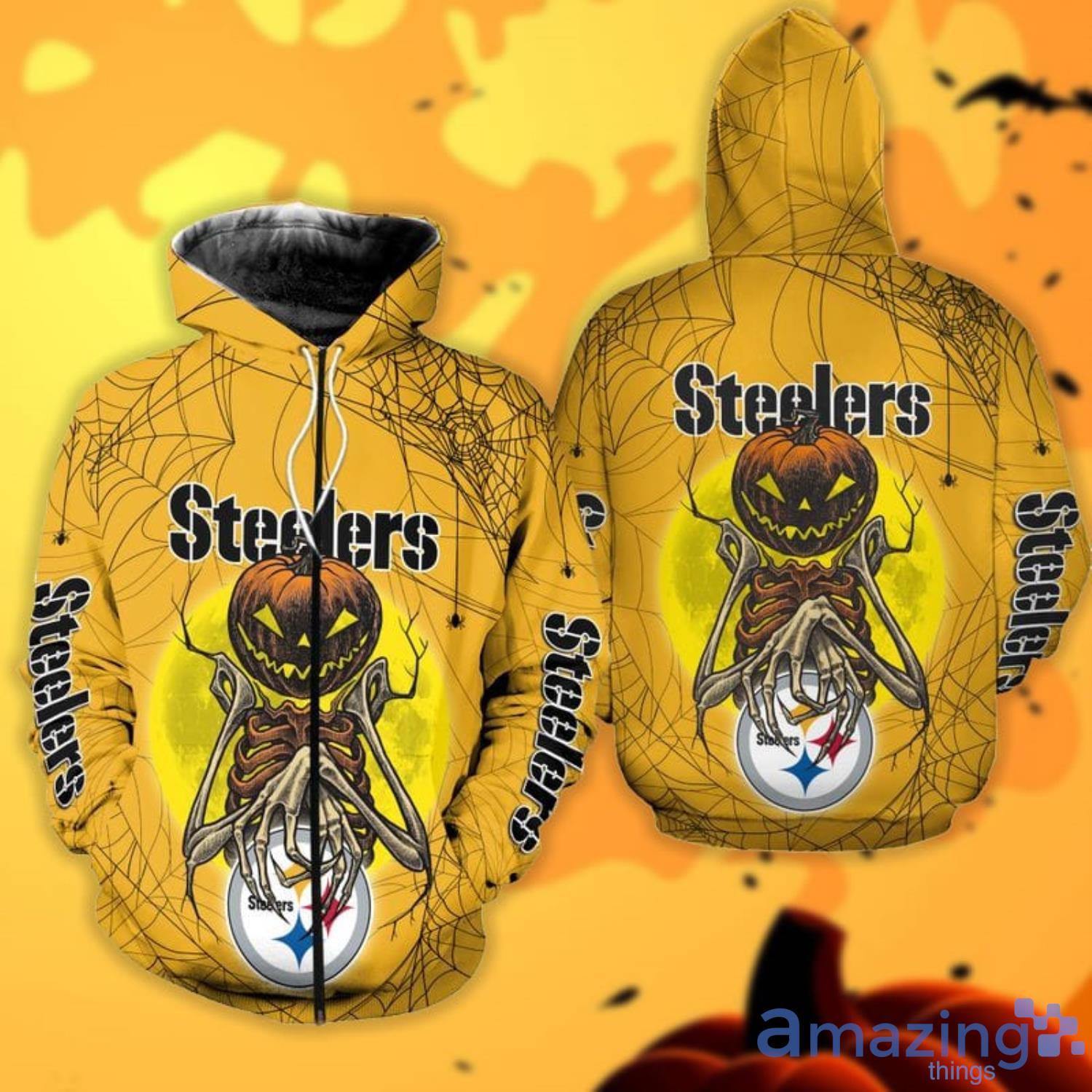 Official pittsburgh Steelers Monsters of the Gridiron Halloween