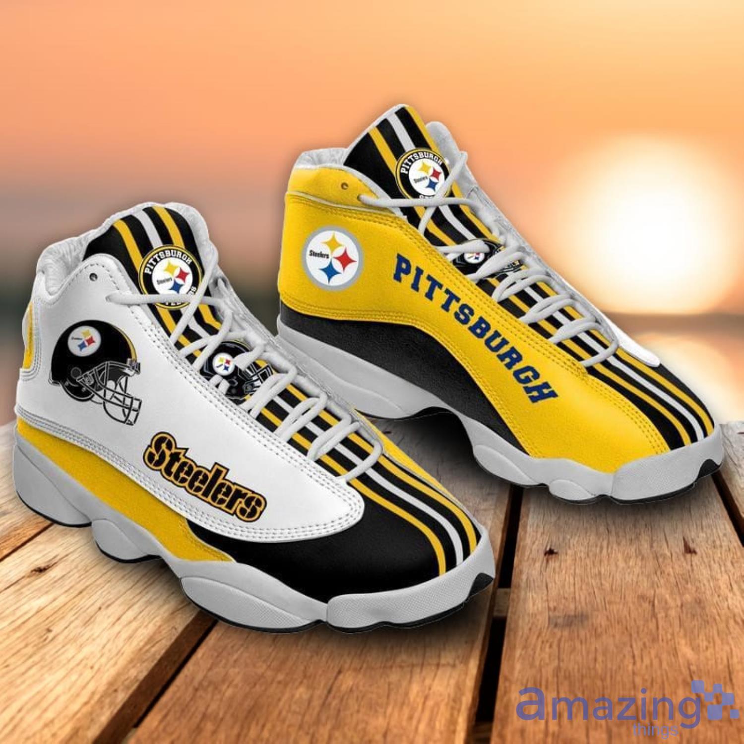 Pittsburgh Steelers Air Jordan 13 Sneakers Special Gift For Men And Women