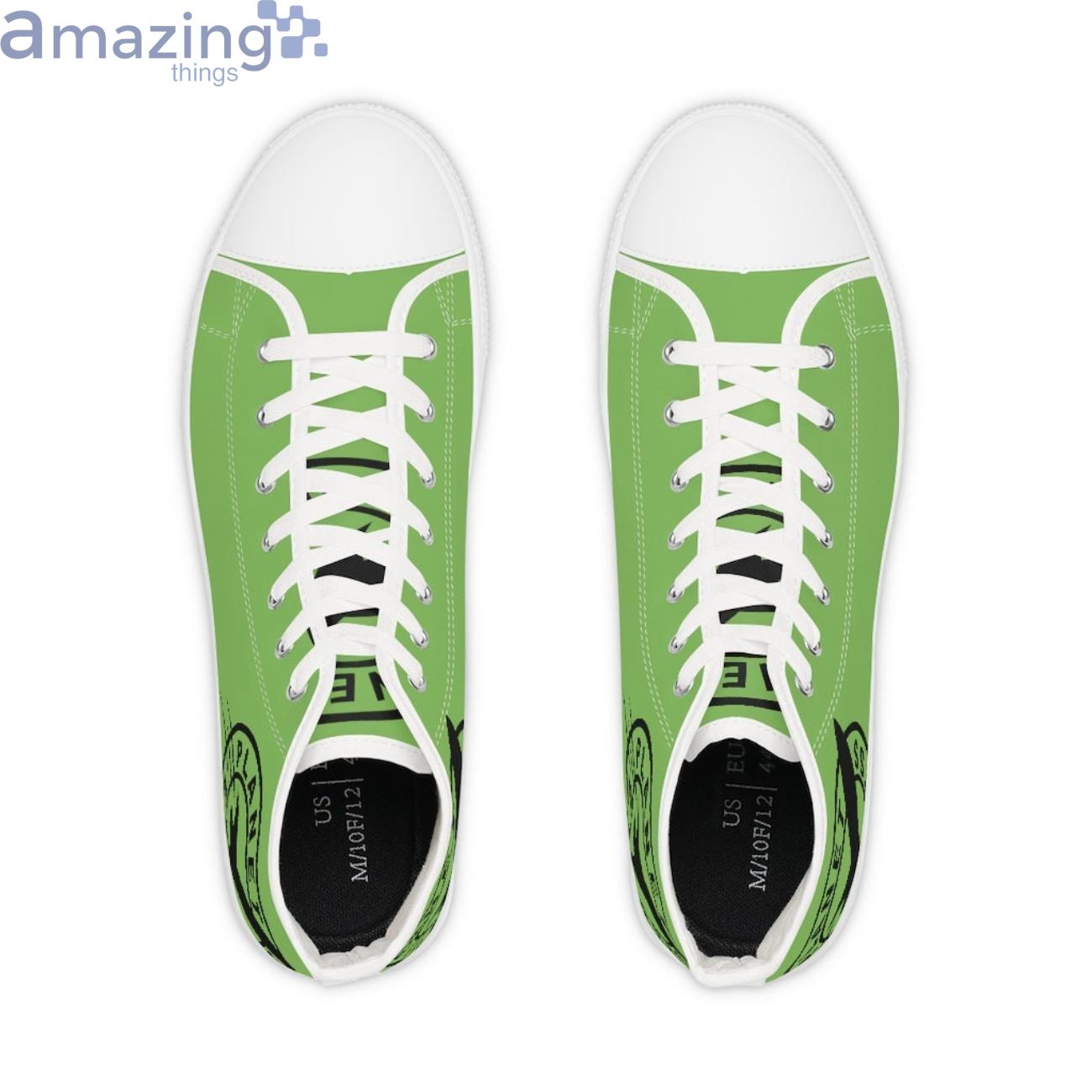 Planet Express Green High Top Shoes image Planet Express Green High Top Shoes Product Photo 3