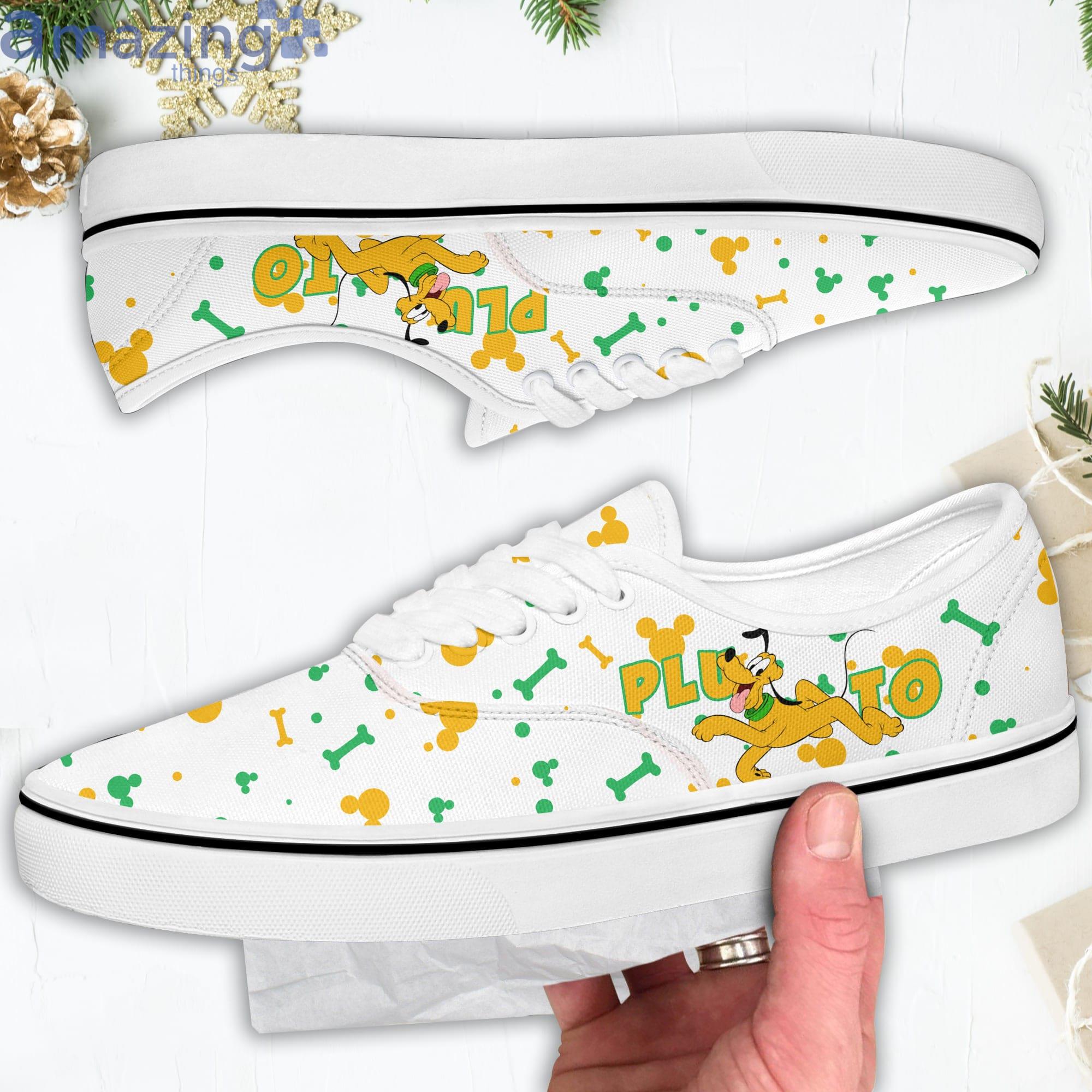Pluto Dog Logo Orange Greens Disney Cartoon Low Top Slip On Lace Up Canvas Vans Shoes Product Photo 1 Pluto Dog Logo Orange Greens Disney Cartoon Low Top Slip On Lace Up Canvas Vans Shoes Product Photo 1