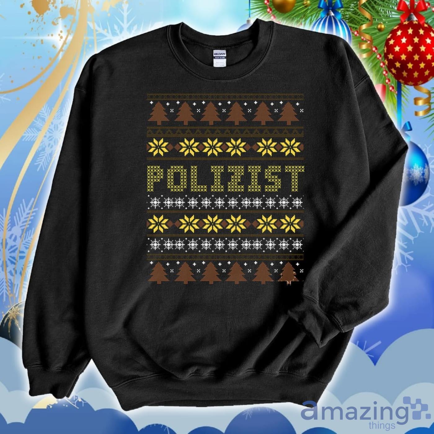 Polizist Officer Ugly Christmas Sweater 2D Tshirt Hoodie Sweatshirt Product Photo 1 Polizist Officer Ugly Christmas Sweater 2D Tshirt Hoodie Sweatshirt Product Photo 1