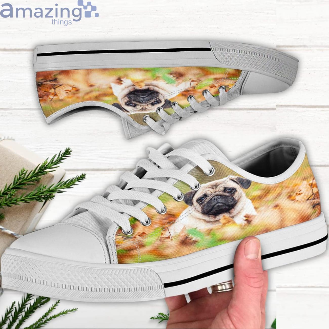 Pug Low Top Canvas Shoes Pug Shoes For Men And Women Product Photo 1 Pug Low Top Canvas Shoes Pug Shoes For Men And Women Product Photo 1