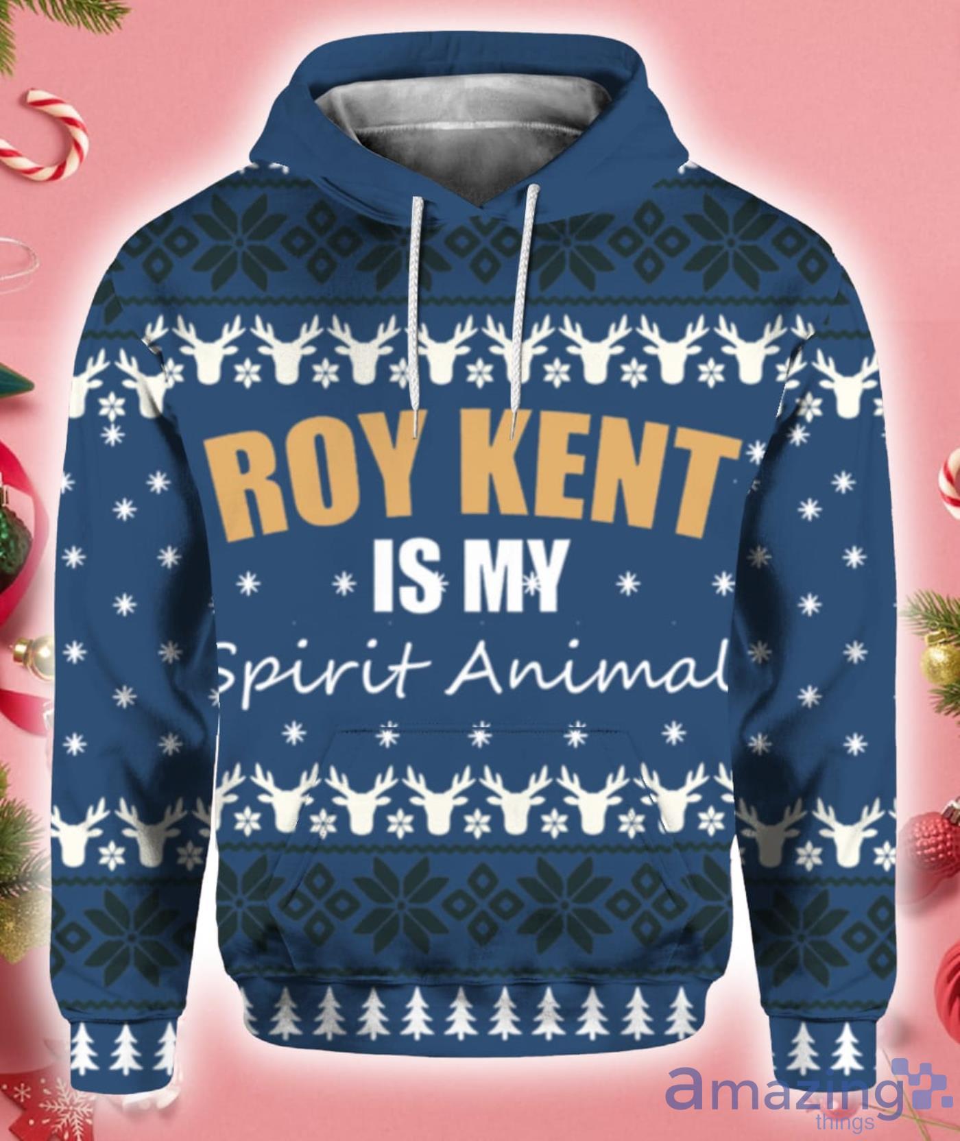 Roy Kent Is My Spirit Animal Ugly Christmas Pattern All Over Print 3D Sweater Hoodie image Roy Kent Is My Spirit Animal Ugly Christmas Pattern All Over Print 3D Sweater Hoodie Product Photo 3