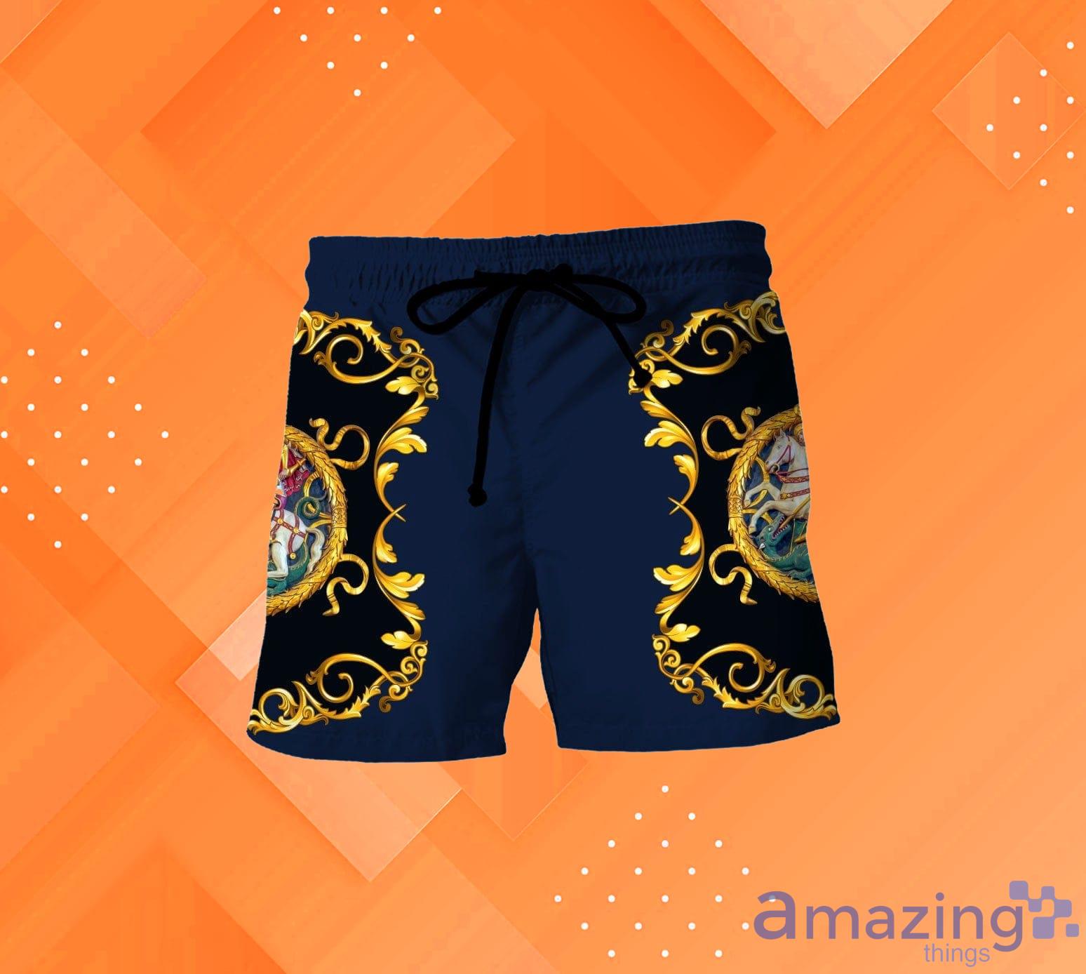 Saint George Full Print Hawaiian Shirt image Saint George Full Print Hawaiian Shirt Product Photo 3