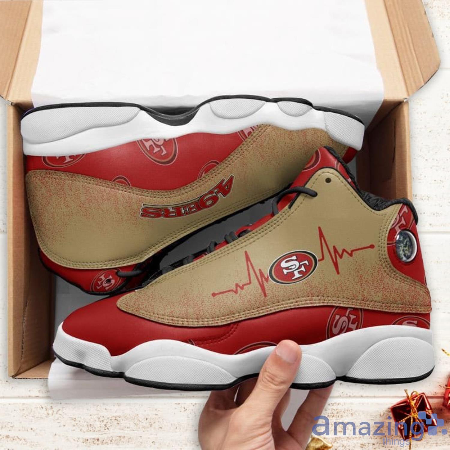 San Francisco 49ers New Arrival Air Jordan 13 Shoes V54 - EvaPurses