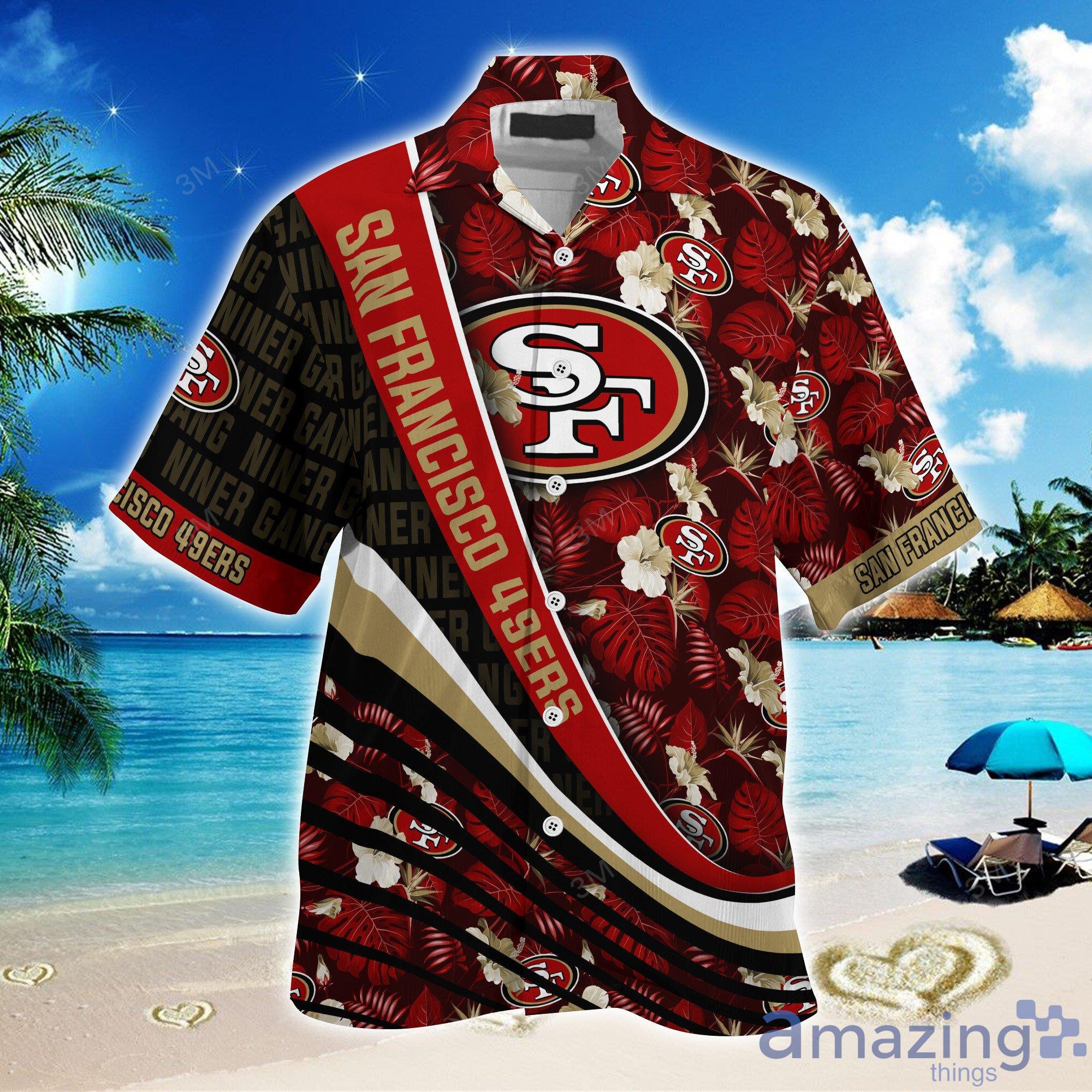 NFL San Francisco 49ers Hawaiian Shirt Special Floral Tropical