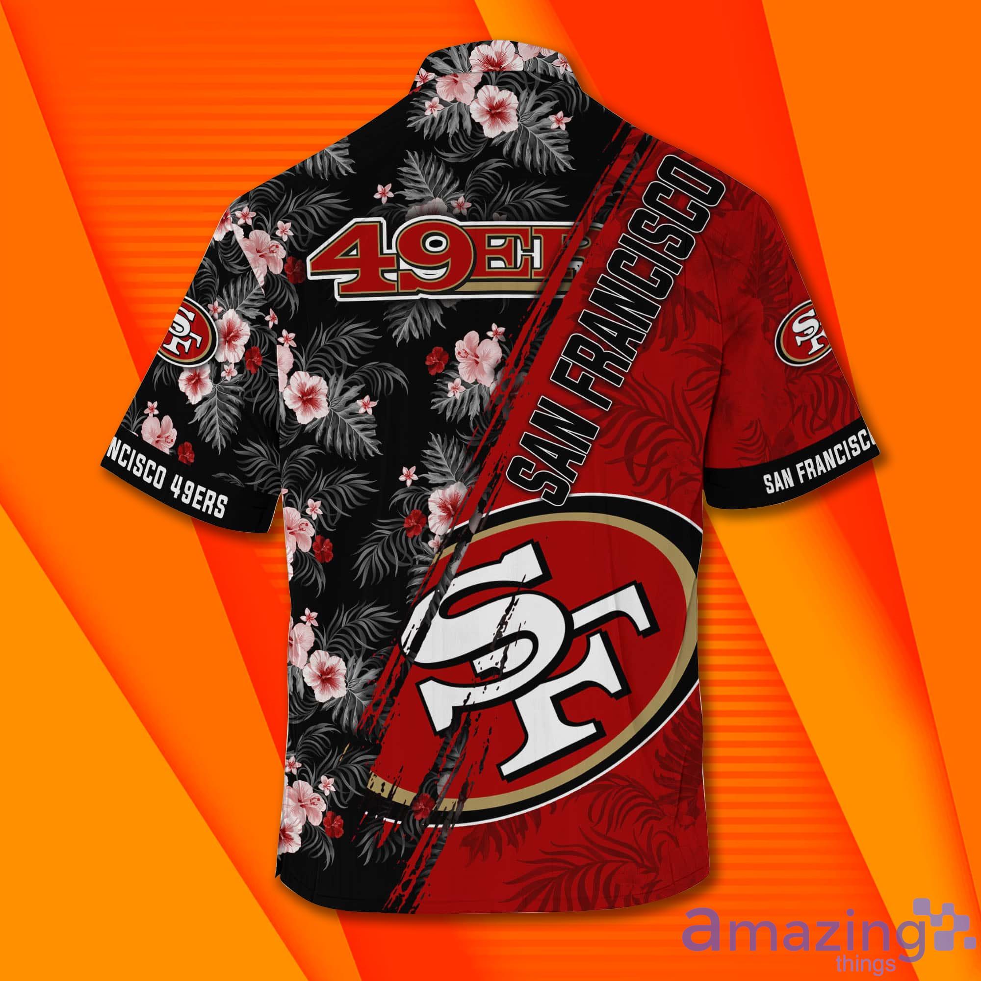 San Francisco ers NFL Mickey Mouse Short Sleeves Hawaiian Shirt Product Photo 1 San Francisco ers NFL Mickey Mouse Short Sleeves Hawaiian Shirt Product Photo 1