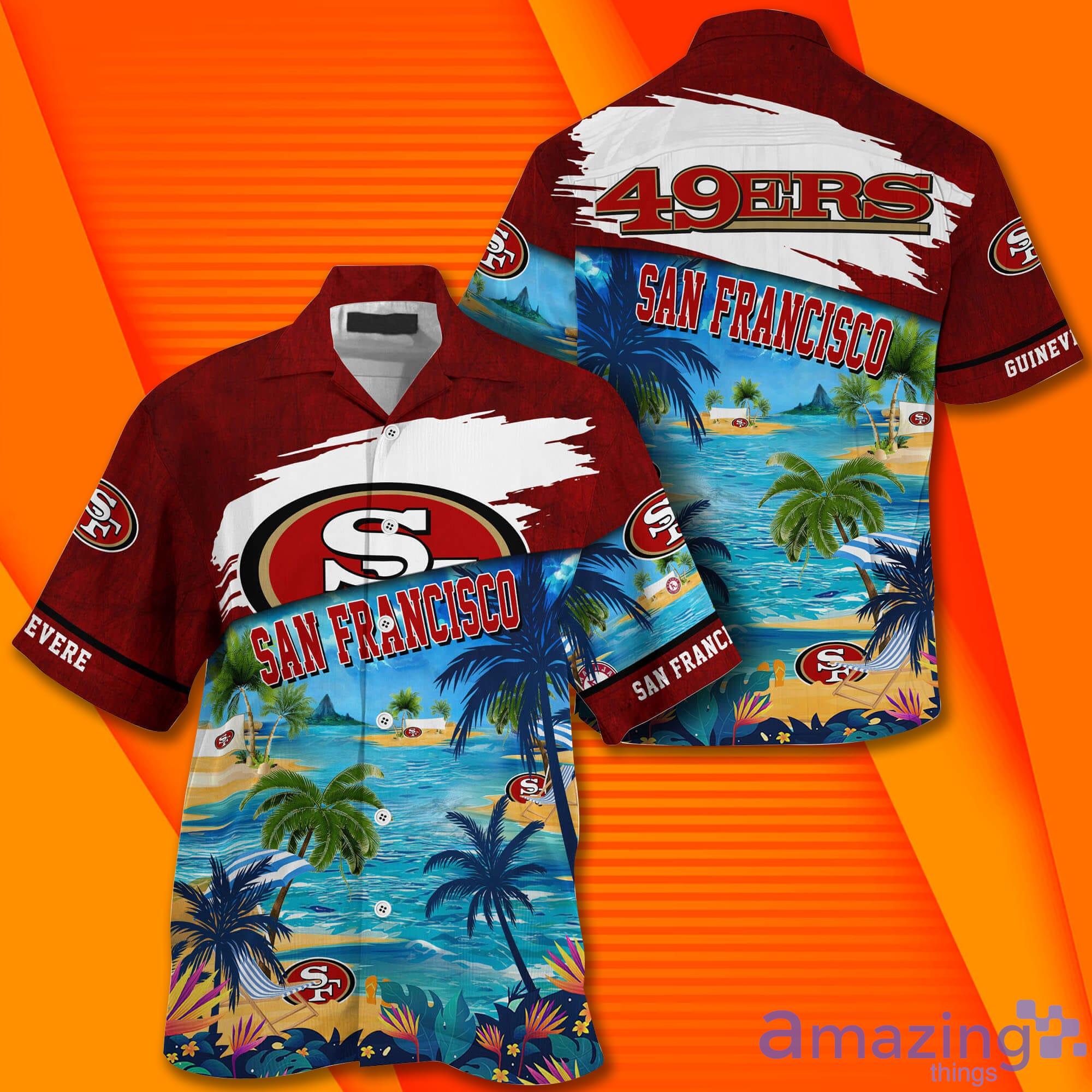 San Francisco ers NFL Trending Custom Name Short Sleeves Hawaiian Shirt Product Photo 1
