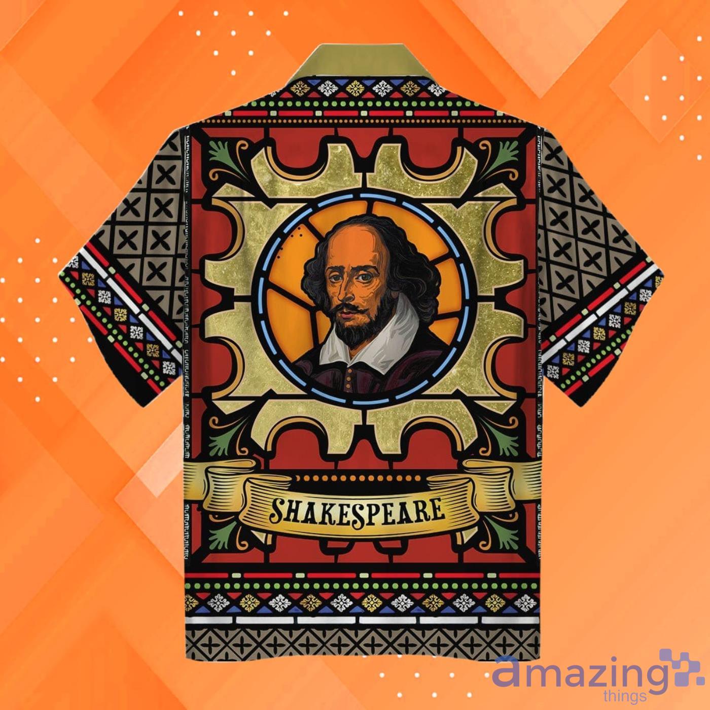 Shakespeare Hawaiian Shirt And Beach Short Pant image Shakespeare Hawaiian Shirt And Beach Short Pant Product Photo 2