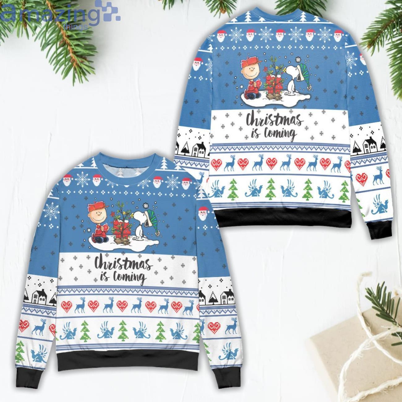 Tennessee Titans Snoopy Dog Christmas Ugly Sweater –