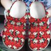 Snoopy Santa Hat Christmas Clog Shoes