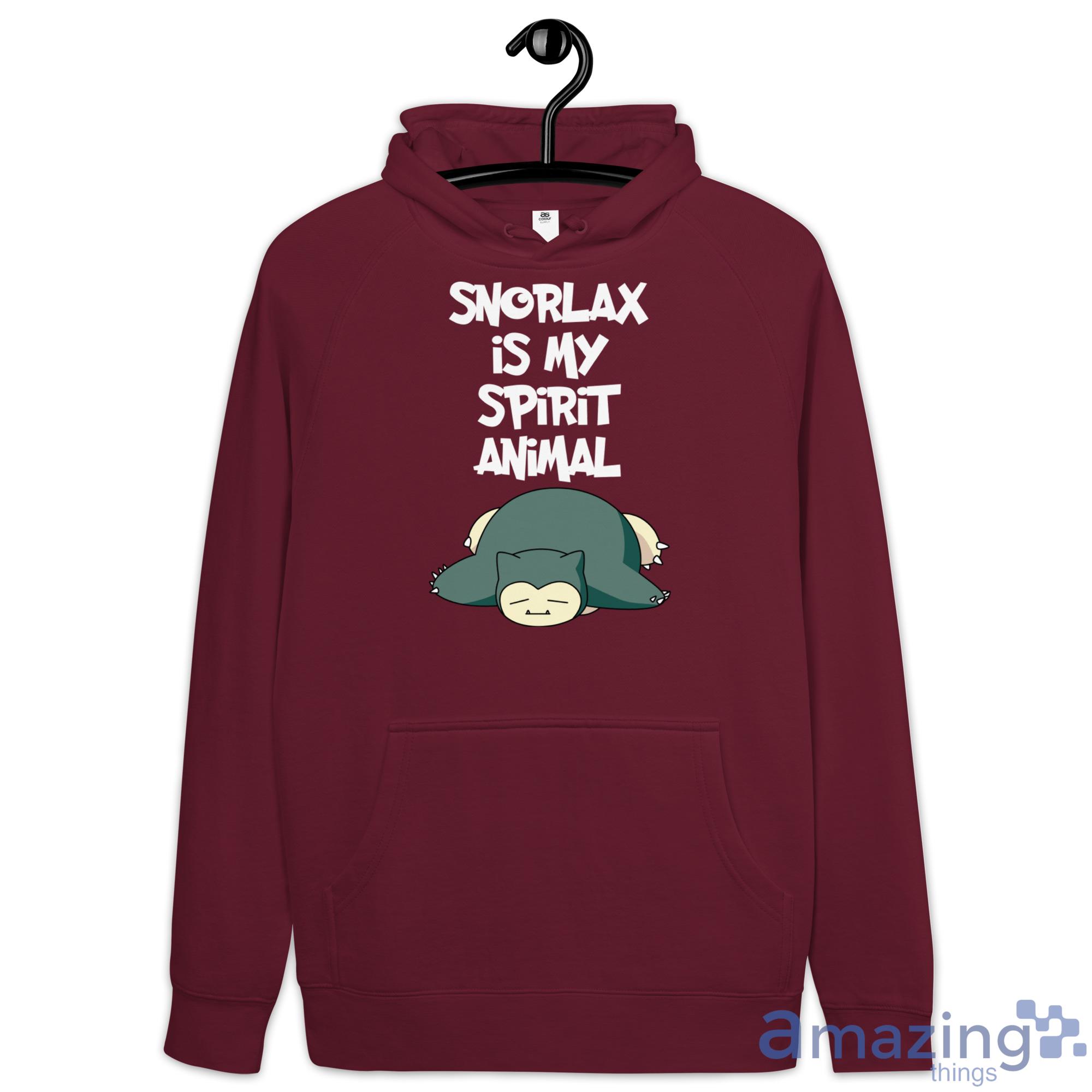 Spirit Animal Snorlax Is My Spirit Animal Shirt image Spirit Animal Snorlax Is My Spirit Animal Shirt - Hoodie-1