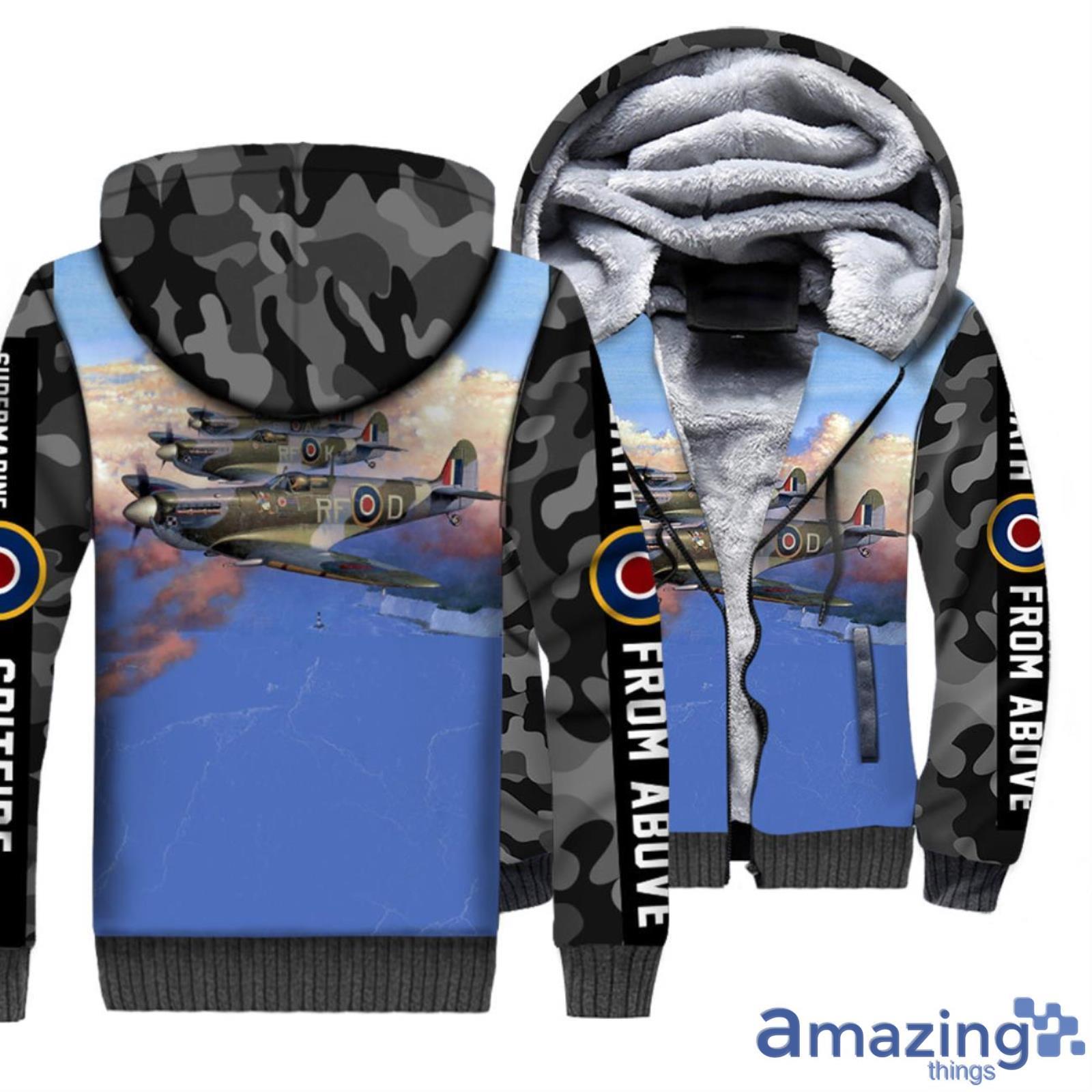 Spitfire Camo Halloween Gift 3D All Over Printed Shirts image Spitfire Camo Halloween Gift 3D All Over Printed Shirts Product Photo 2