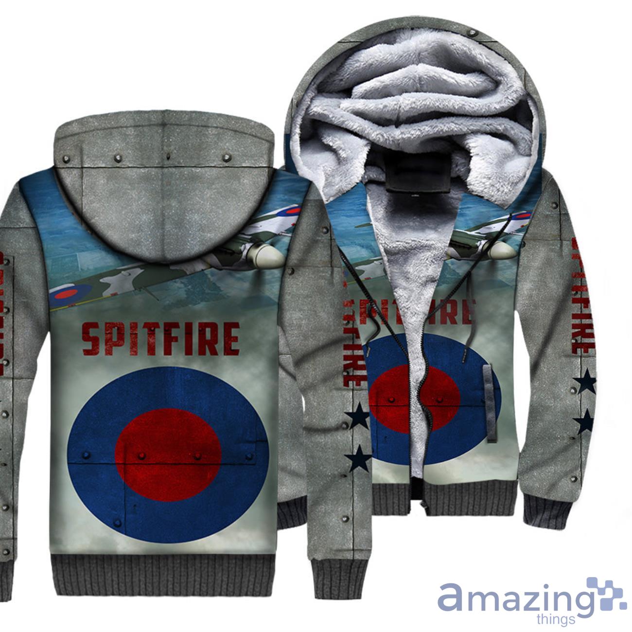 Spitfire Grey Halloween Gift 3D All Over Printed Shirts image Spitfire Grey Halloween Gift 3D All Over Printed Shirts Product Photo 2