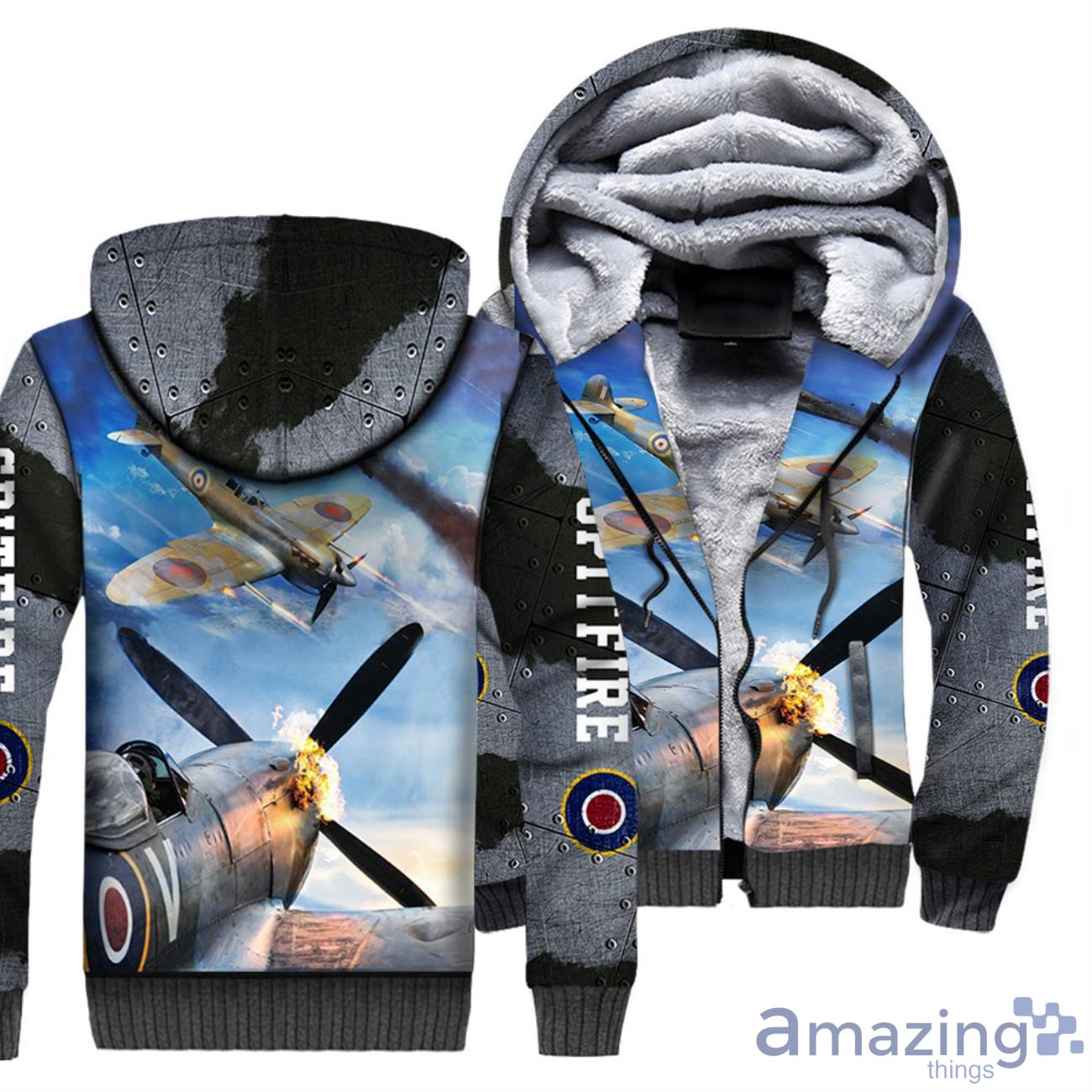 Spitfire Halloween Gift 3D All Over Printed Shirts image Spitfire Halloween Gift 3D All Over Printed Shirts Product Photo 2