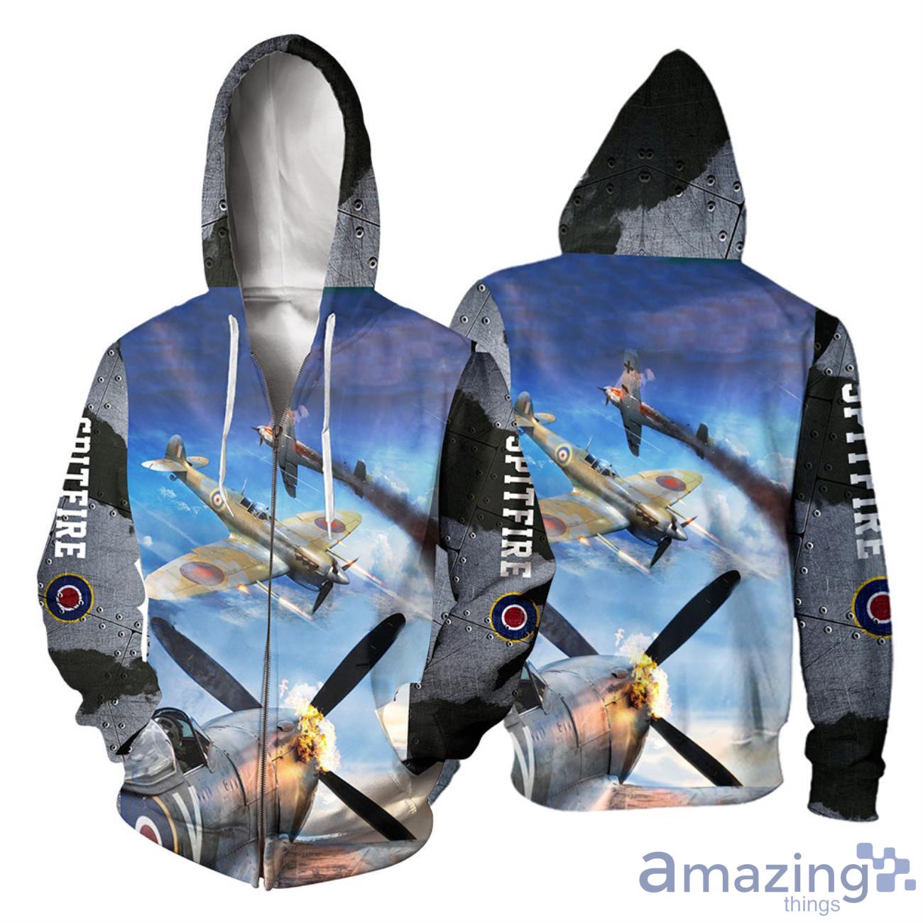 Spitfire Halloween Gift 3D All Over Printed Shirts image Spitfire Halloween Gift 3D All Over Printed Shirts Product Photo 5