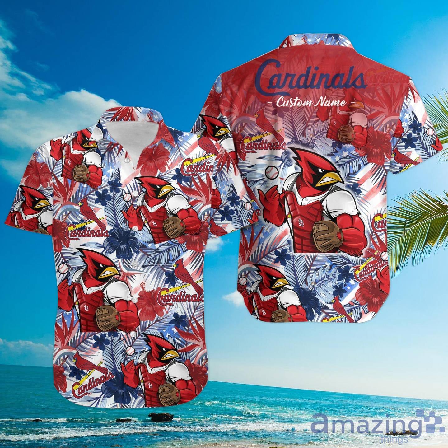 St. Louis Cardinals MLB Hawaiian Shirt Beach Breeze Aloha Shirt