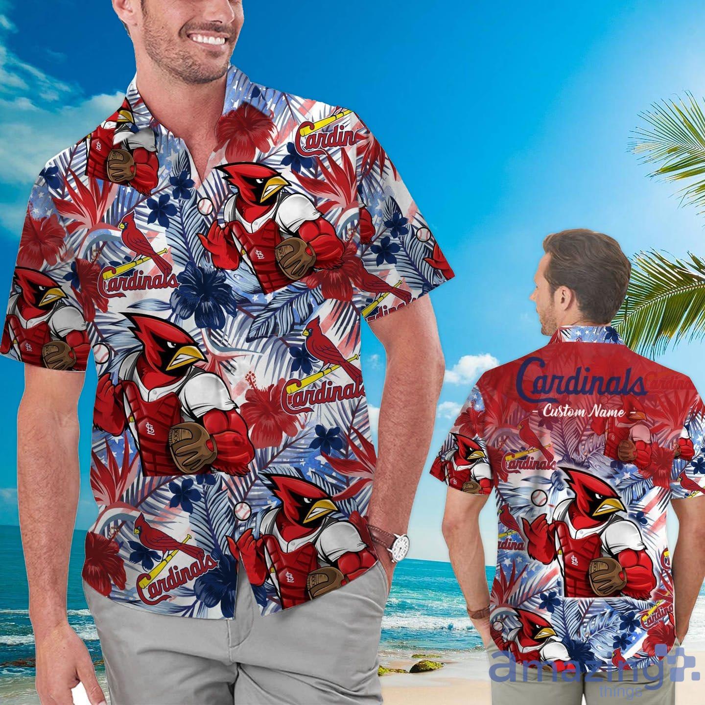 st louis cardinals hawaiian shirt