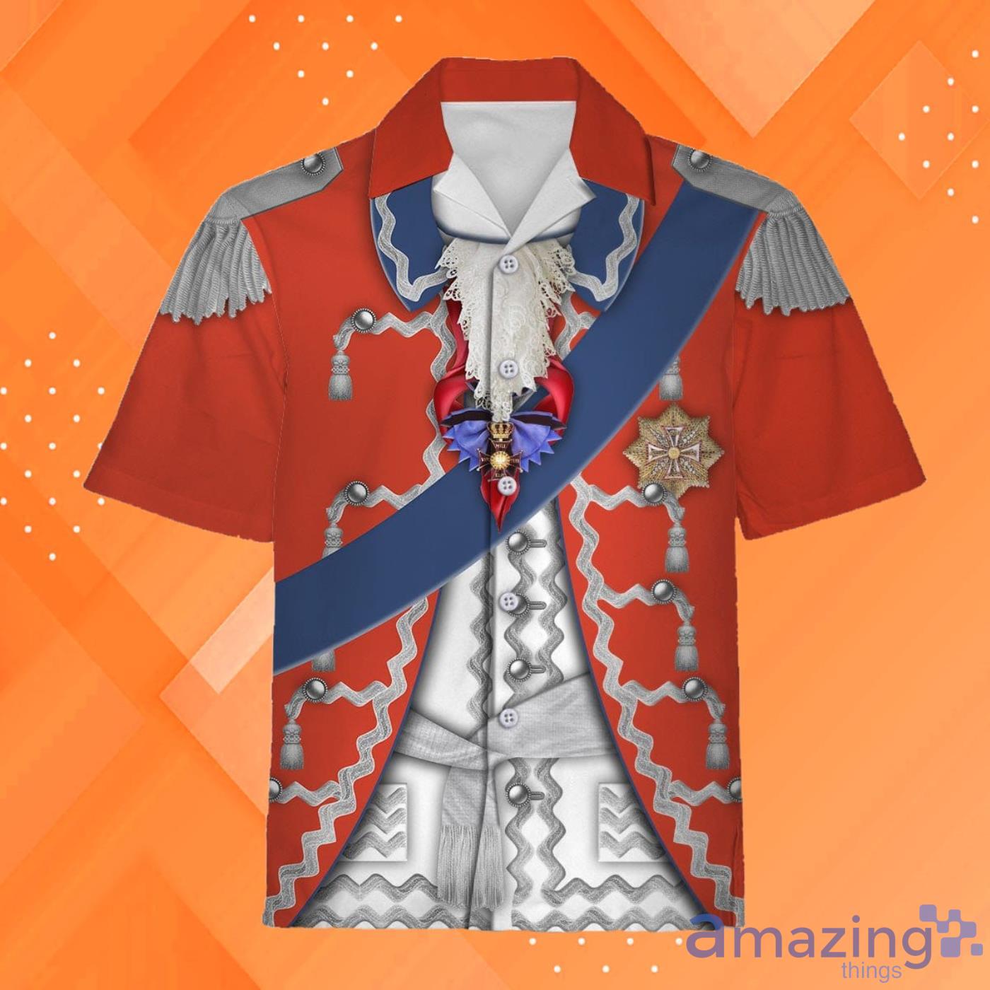 Stanislaw August Poniatowski (King Of Polan) Hawaiian Shirt Product Photo 1 Stanislaw August Poniatowski (King Of Polan) Hawaiian Shirt Product Photo 1
