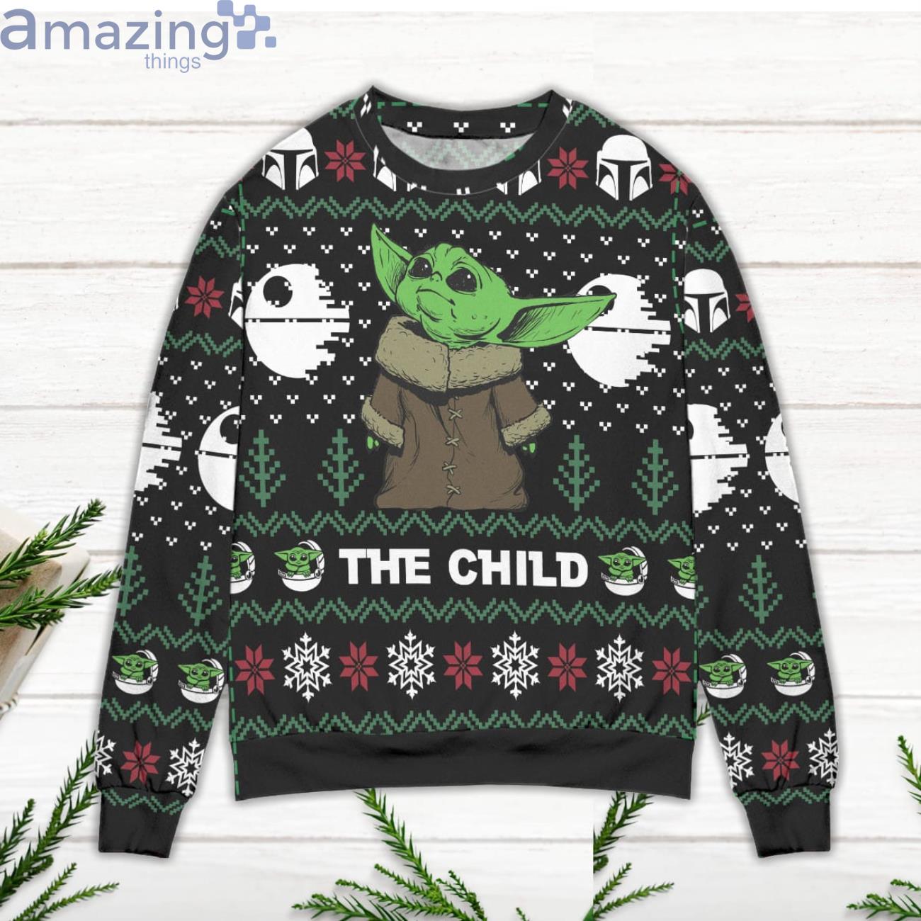 San Francisco Giants Baby Yoda Ugly Christmas Sweater - LIMITED