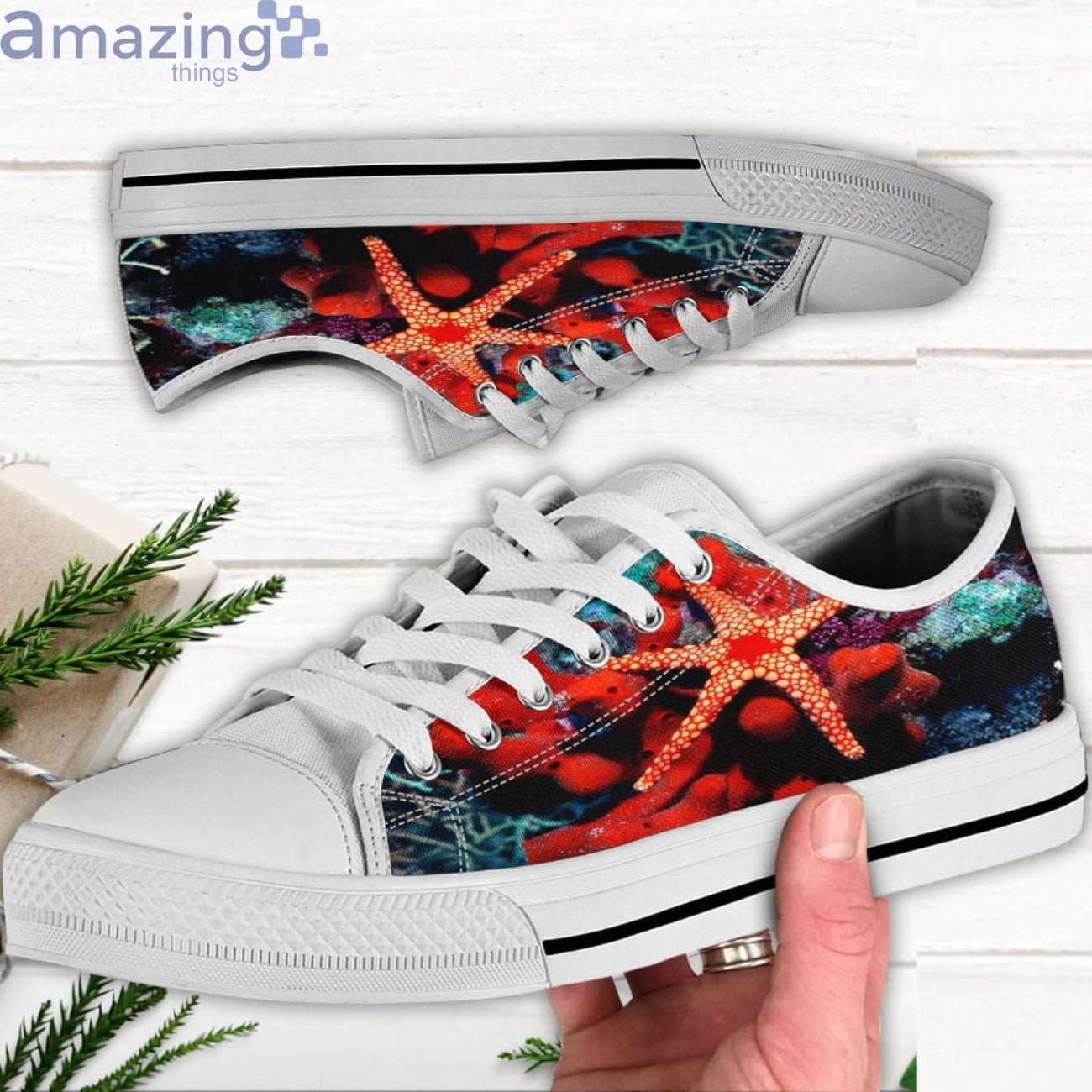 Starfish Low Top Canvas Shoes Starfish Shoes For Men And Women