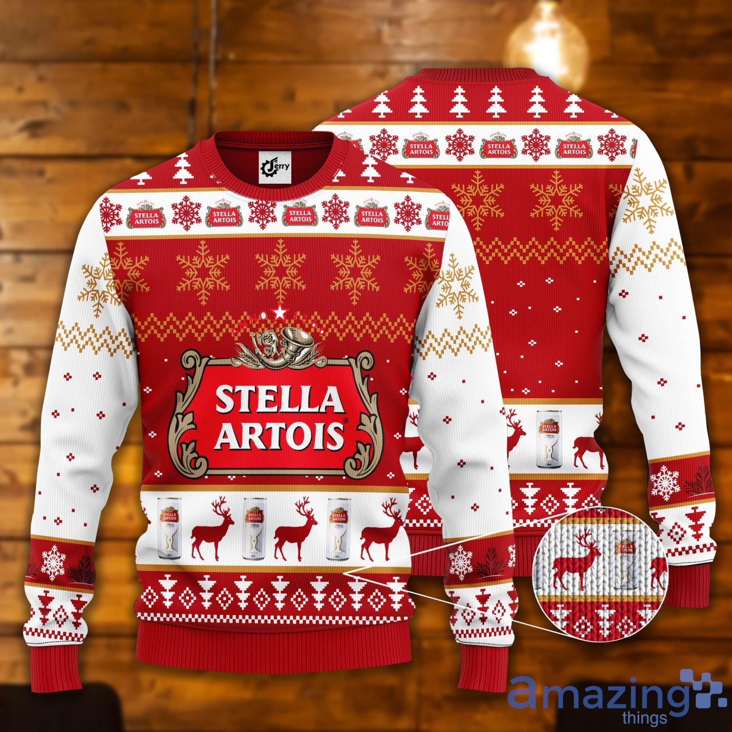Stella Artois Ugly Christmas Sweater Product Photo 1