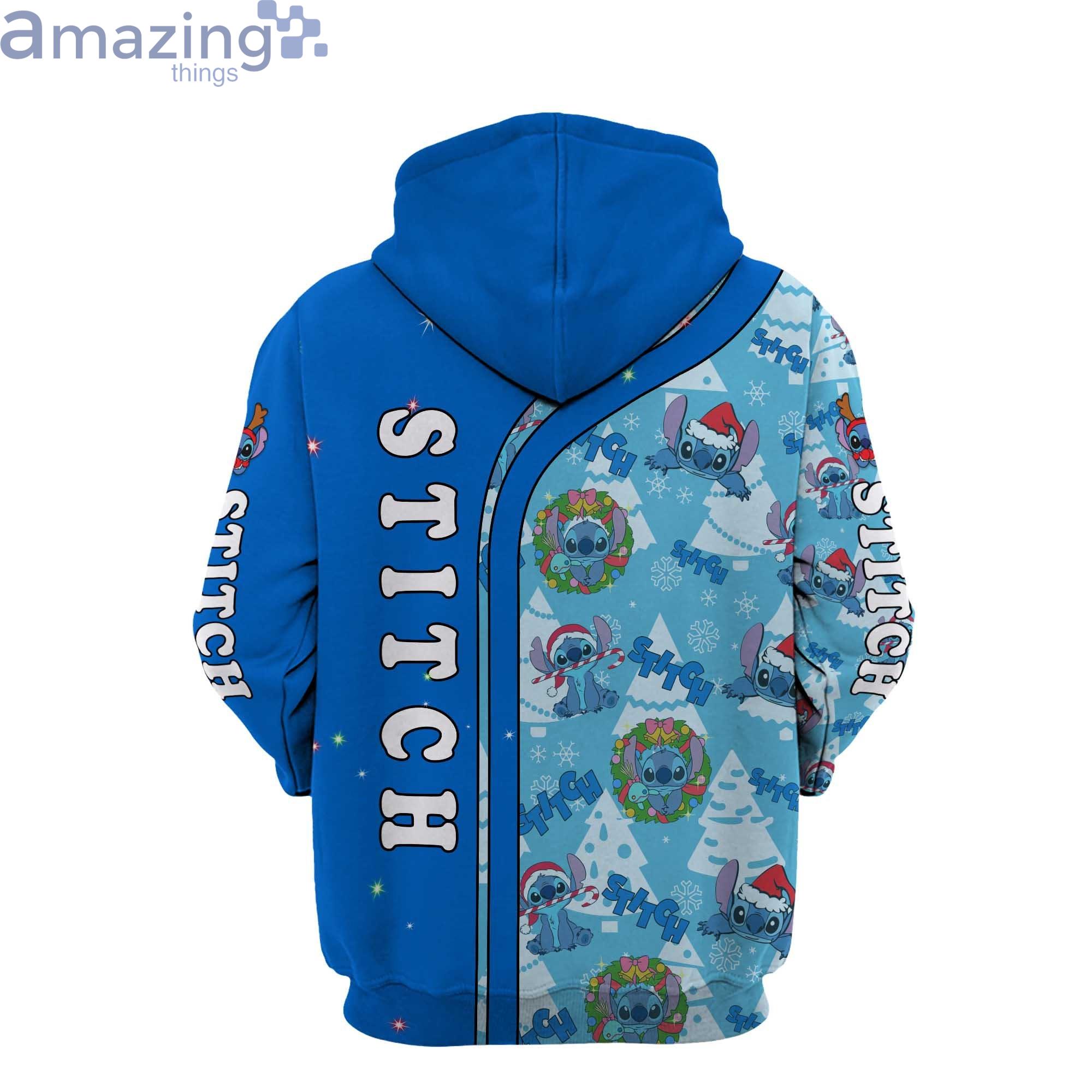 Chicago Cubs Christmas Snowman 3D Hoodie Zip Hoodie Blue Print