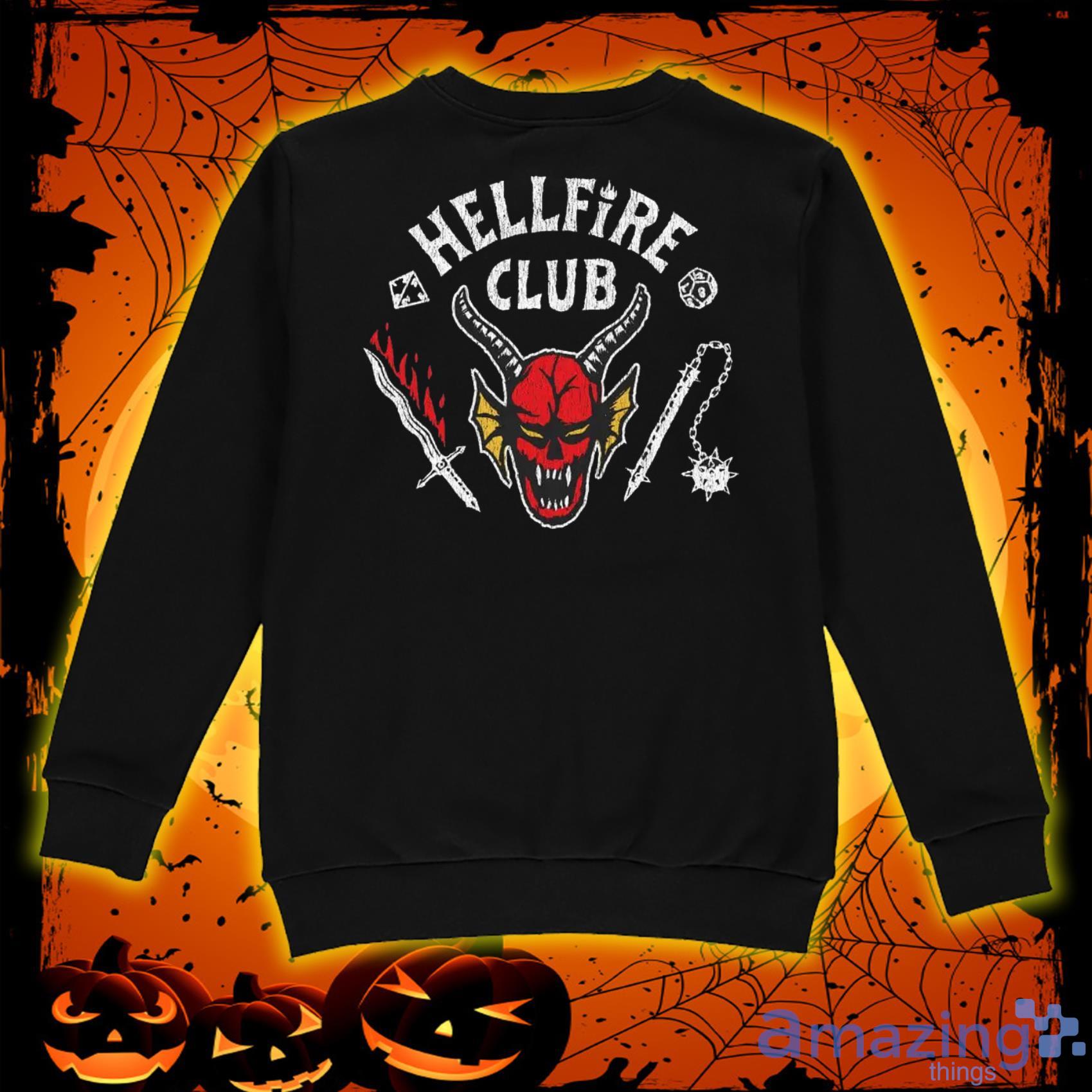 Stranger Things Hellfire Club Vintage Unisex Hot Search Trending T Shirt 2022 image Stranger Things Hellfire Club Vintage Unisex Hot Search Trending T-Shirt 2022 Product Photo 3