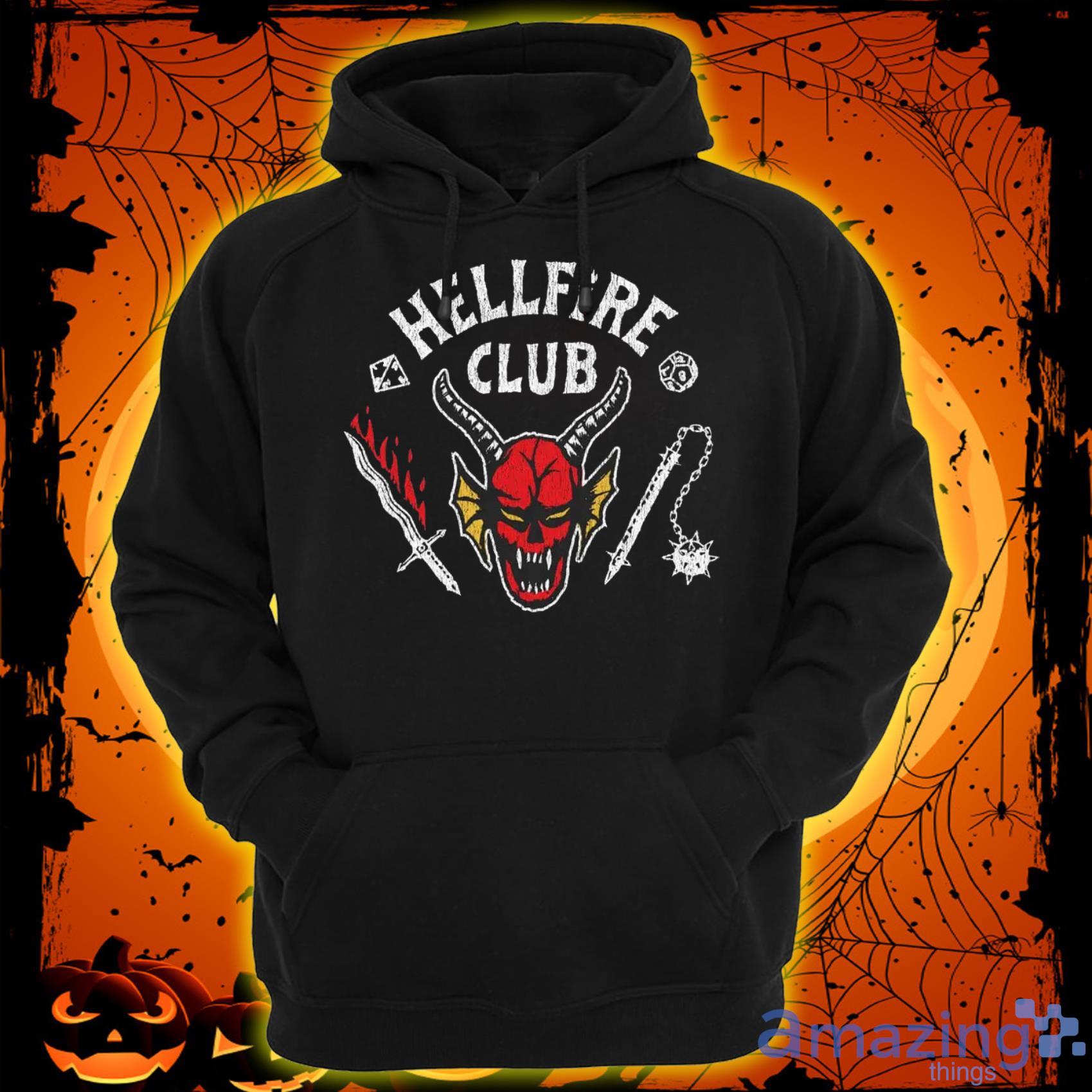 Stranger Things Hellfire Club Vintage Unisex Hot Search Trending T Shirt 2022 image Stranger Things Hellfire Club Vintage Unisex Hot Search Trending T-Shirt 2022 Product Photo 5
