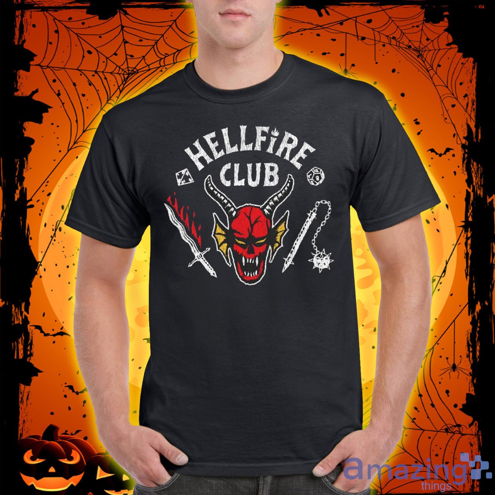Stranger Things Hellfire Club Vintage Unisex Hot Search Trending T-Shirt 2022 Product Photo 1 Stranger Things Hellfire Club Vintage Unisex Hot Search Trending T-Shirt 2022 Product Photo 1