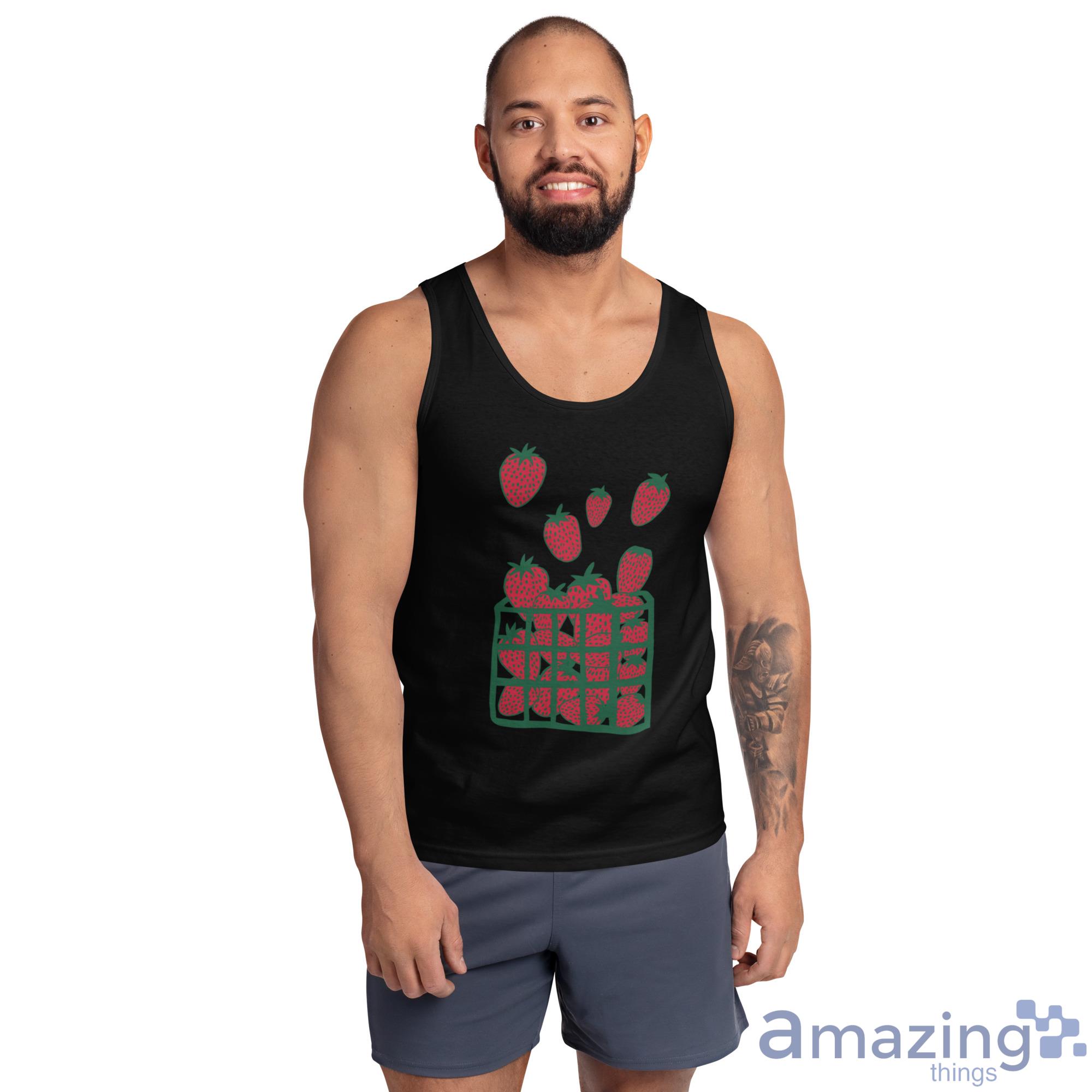 Strawberry T Shirt, Hoodies, Long Sleeve, Tank Top image Strawberry T-Shirt, Hoodies, Long Sleeve, Tank Top - Ultra Cotton Tank Top