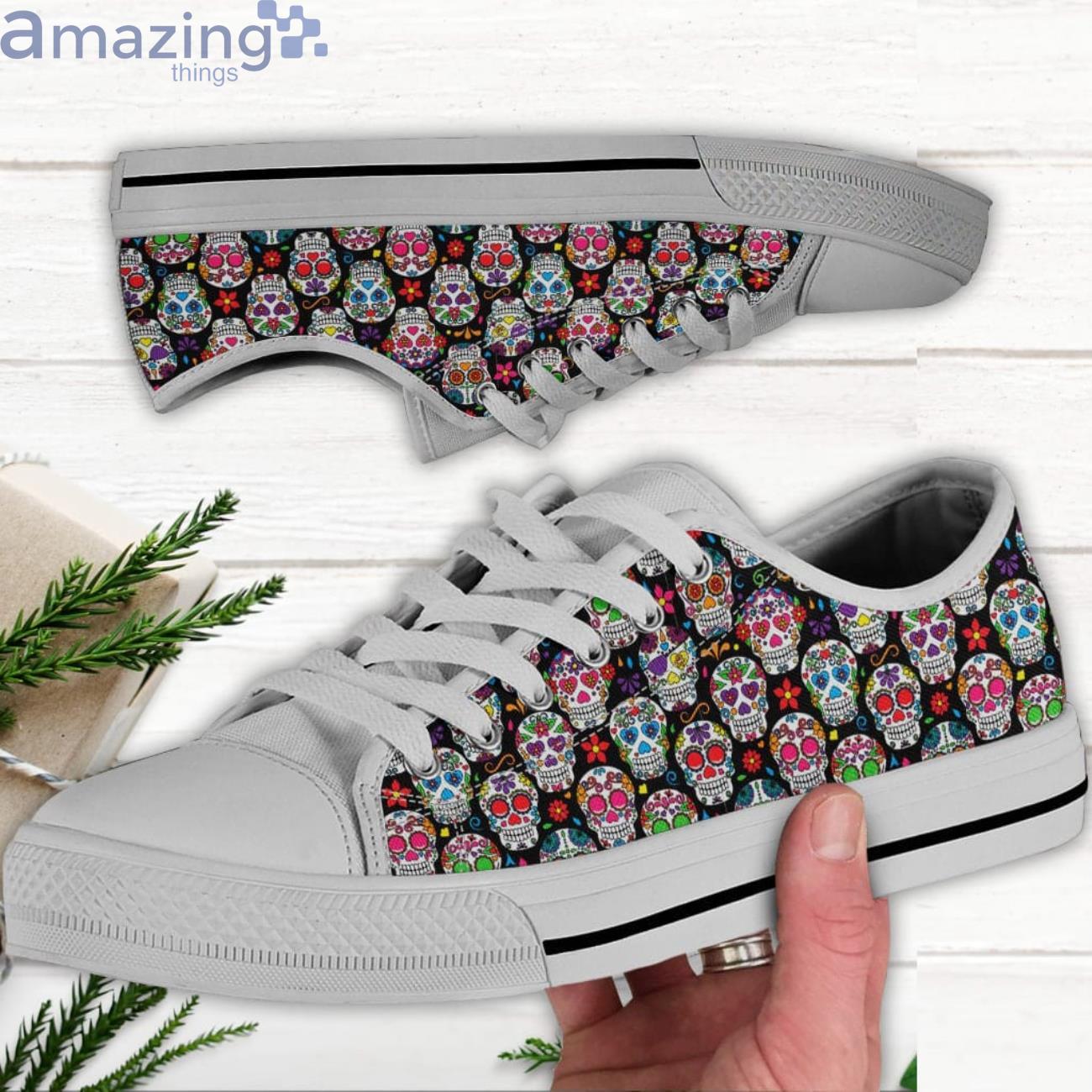 Sugar Skulls Low Top Canvas Shoes Sugar Skulls Shoes For Men And Women Product Photo 1 Sugar Skulls Low Top Canvas Shoes Sugar Skulls Shoes For Men And Women Product Photo 1