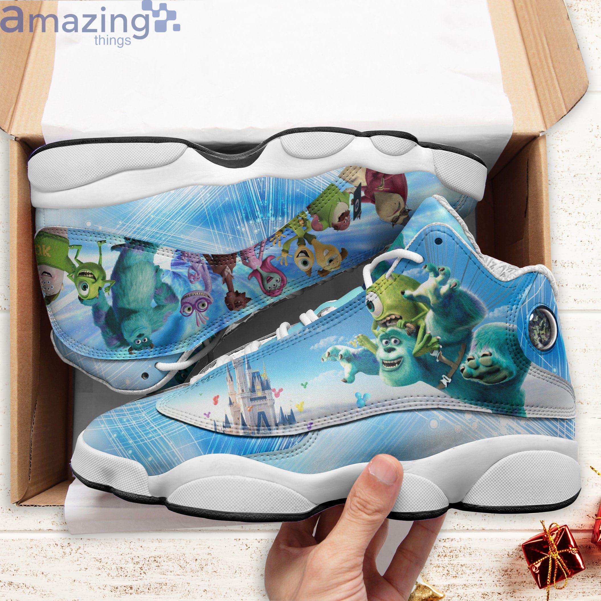 Sullivan Monster Disney Cartoon Air Jordan 13 Sneaker Shoes image Sullivan Monster Disney Cartoon Air Jordan 13 Sneaker Shoes Product Photo 2