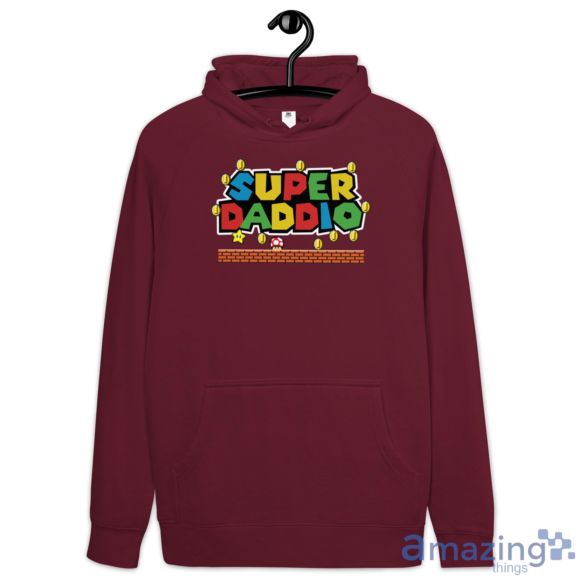 Super Daddio Mario Father's Day Gift Shirt image Super Daddio Mario Father's Day Gift Shirt