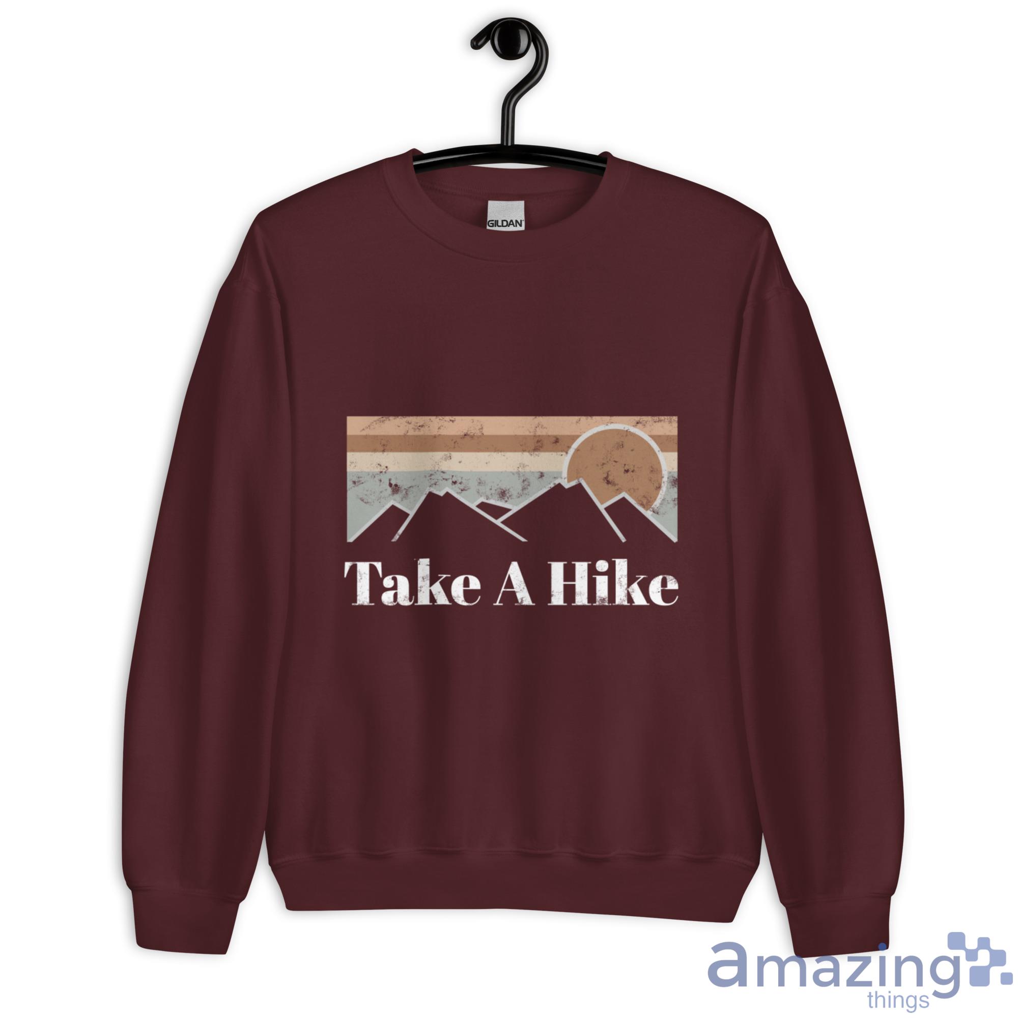 Take A Hike Mountain Hiking Shirt image Take A Hike Mountain Hiking Shirt - Unisex Heavy Blend Crewneck Sweatshirt-1
