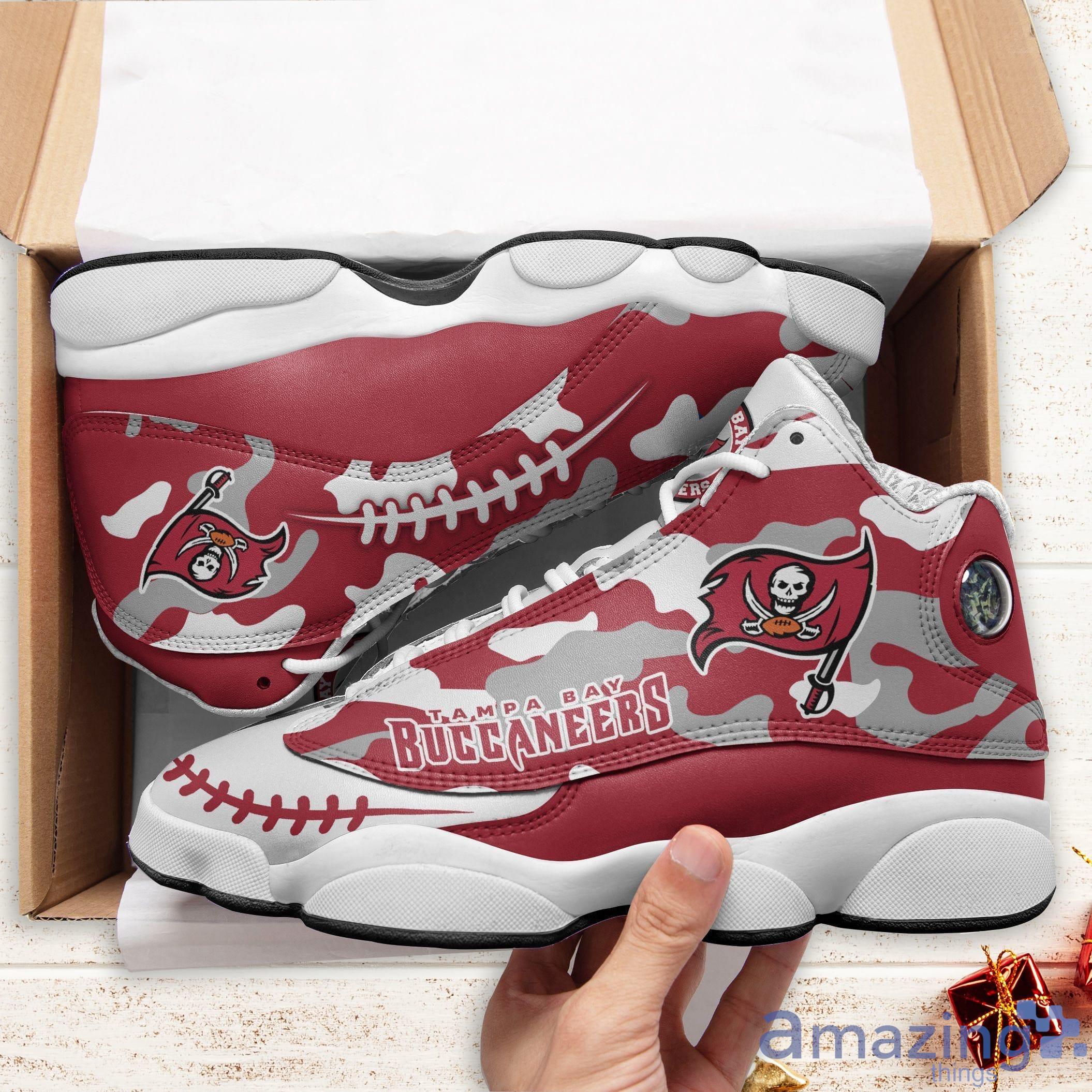 Tampa Bay Buccaneers Air Jordan 13 Sneakers Product Photo 1