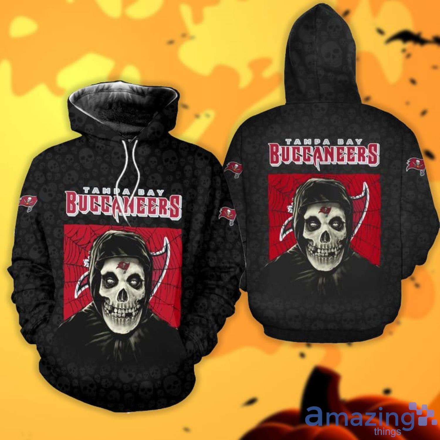 Tampa Bay Buccaneers Halloween Misfit 3D All Over Printed Shirts Product Photo 1