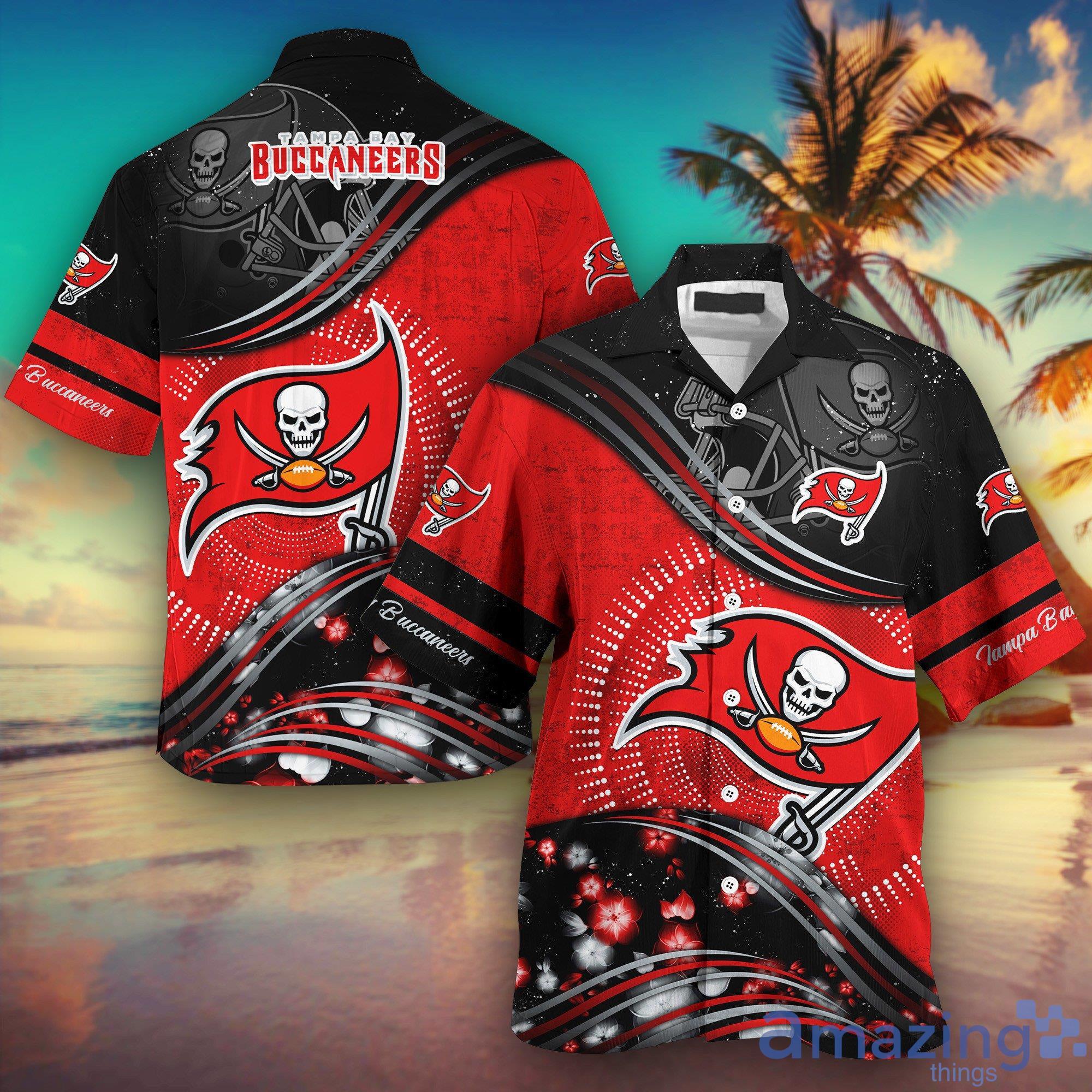 Tampa Bay Buccaneers NFL Flower Hawaiian Shirt Impressive Gift For