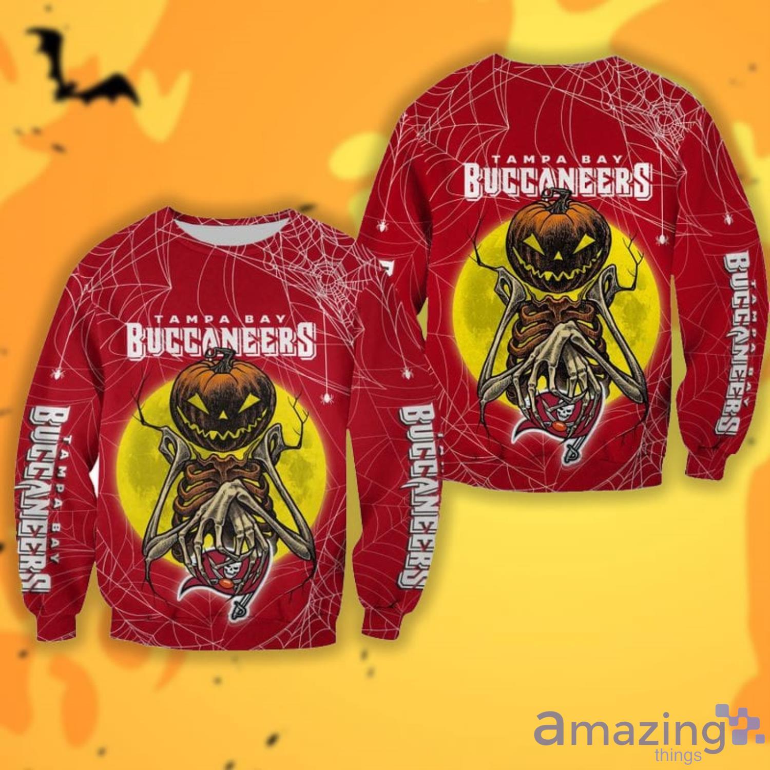 Tampa Bay Buccaneers Halloween Misfit 3D All Over Printed Shirts