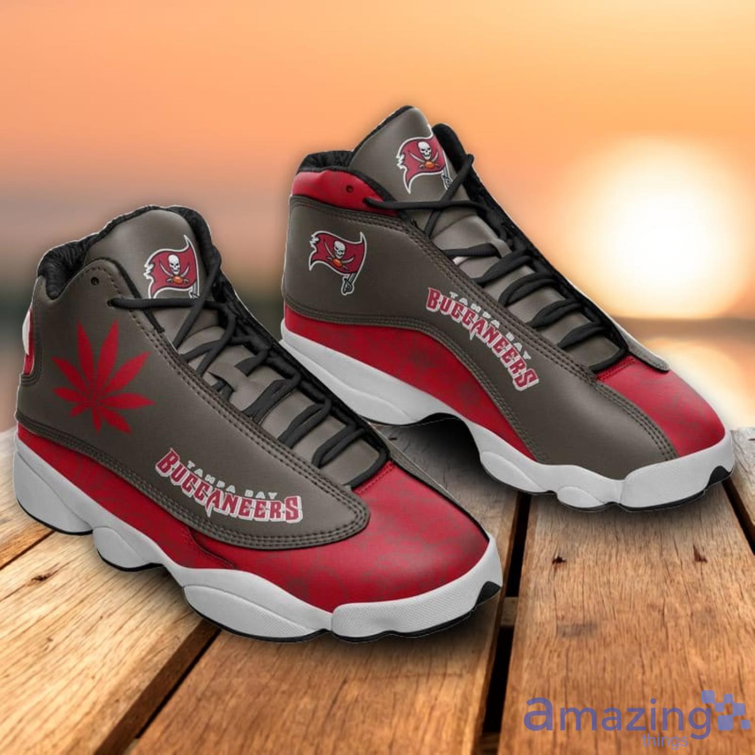 Tampa Bay Buccaneers Weed Air Jordan 13 Shoes For Fans