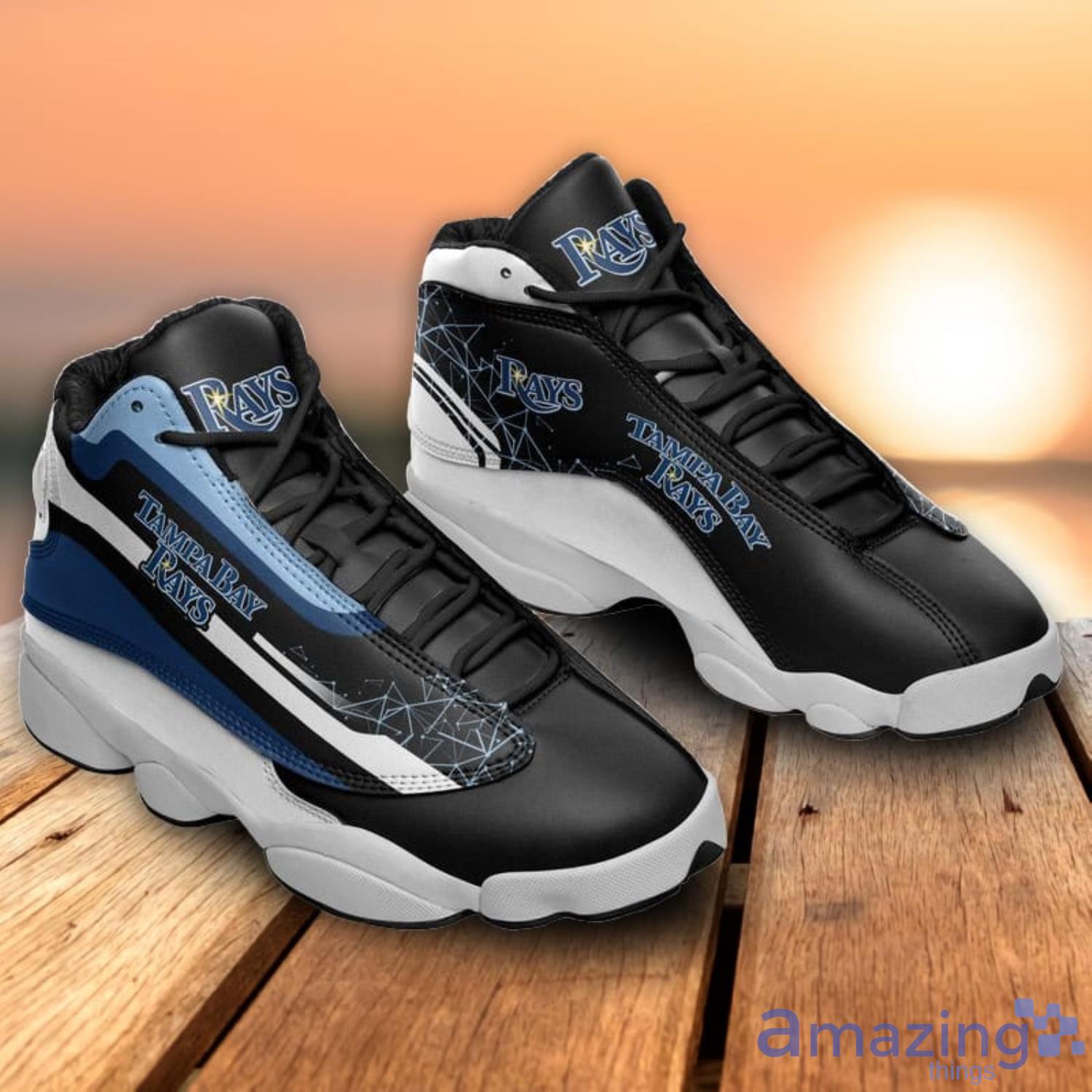 Tampa Bay Rays Air Jordan 13 Shoes For Fans Product Photo 1